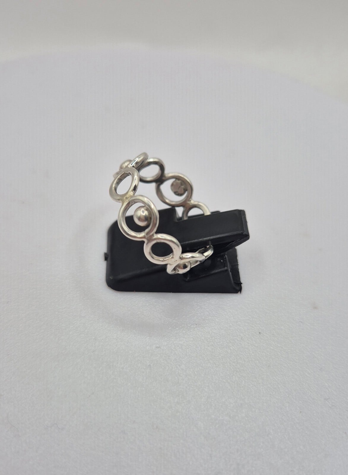 zilveren elegante ring