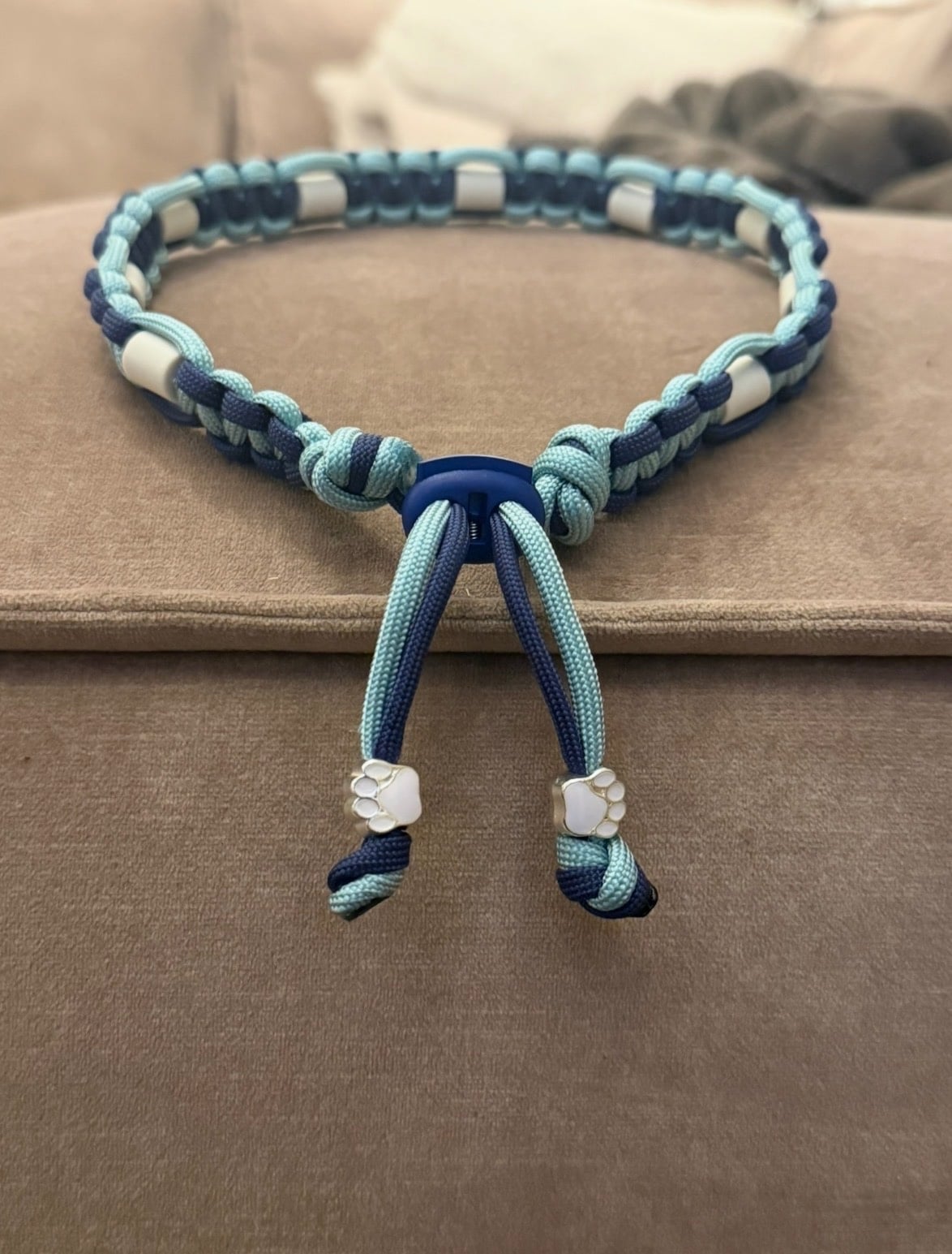 Anti-tekenband blauw