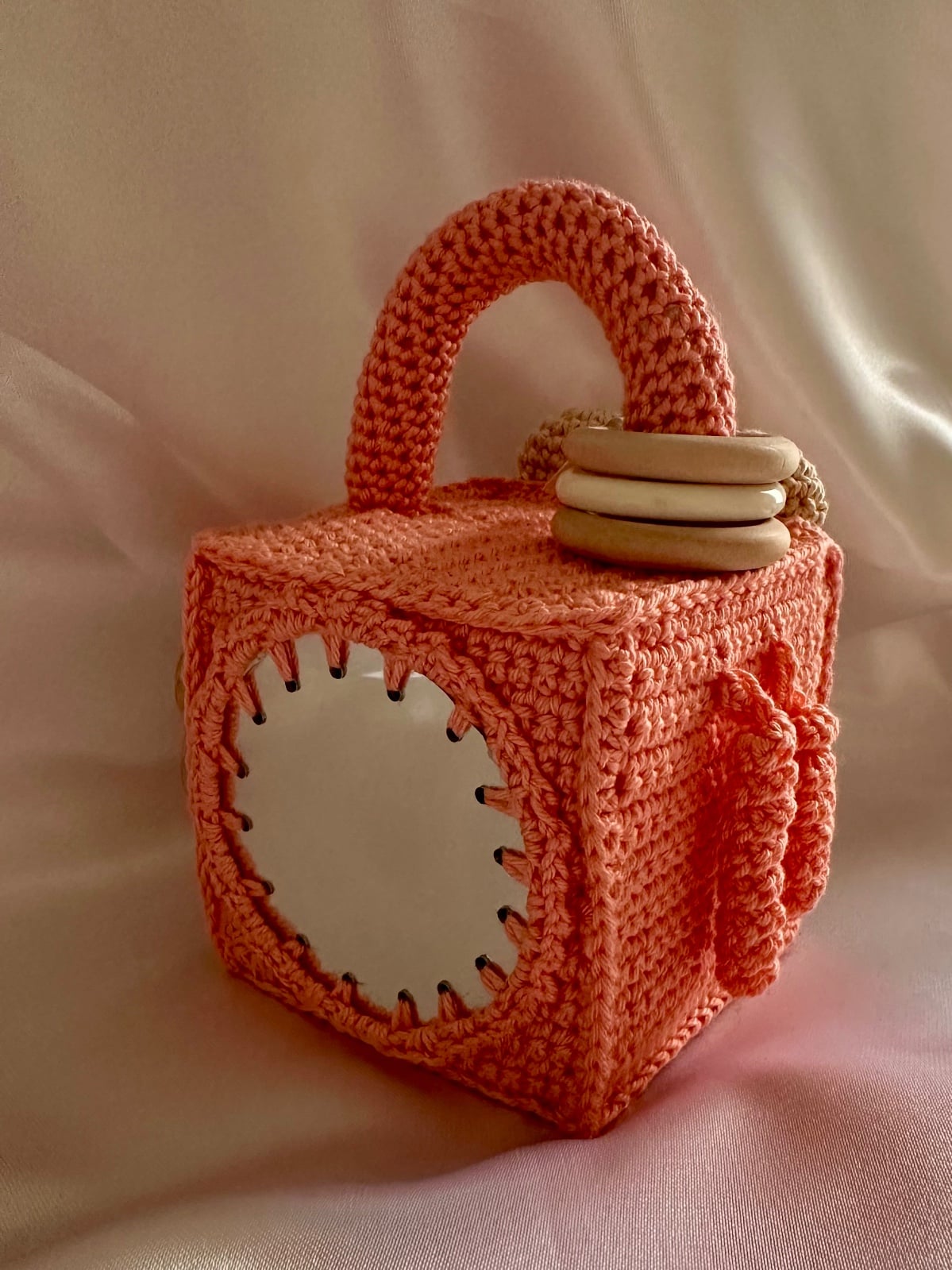 Speel kubus met handvat - 118842 Speel kubus met handvat