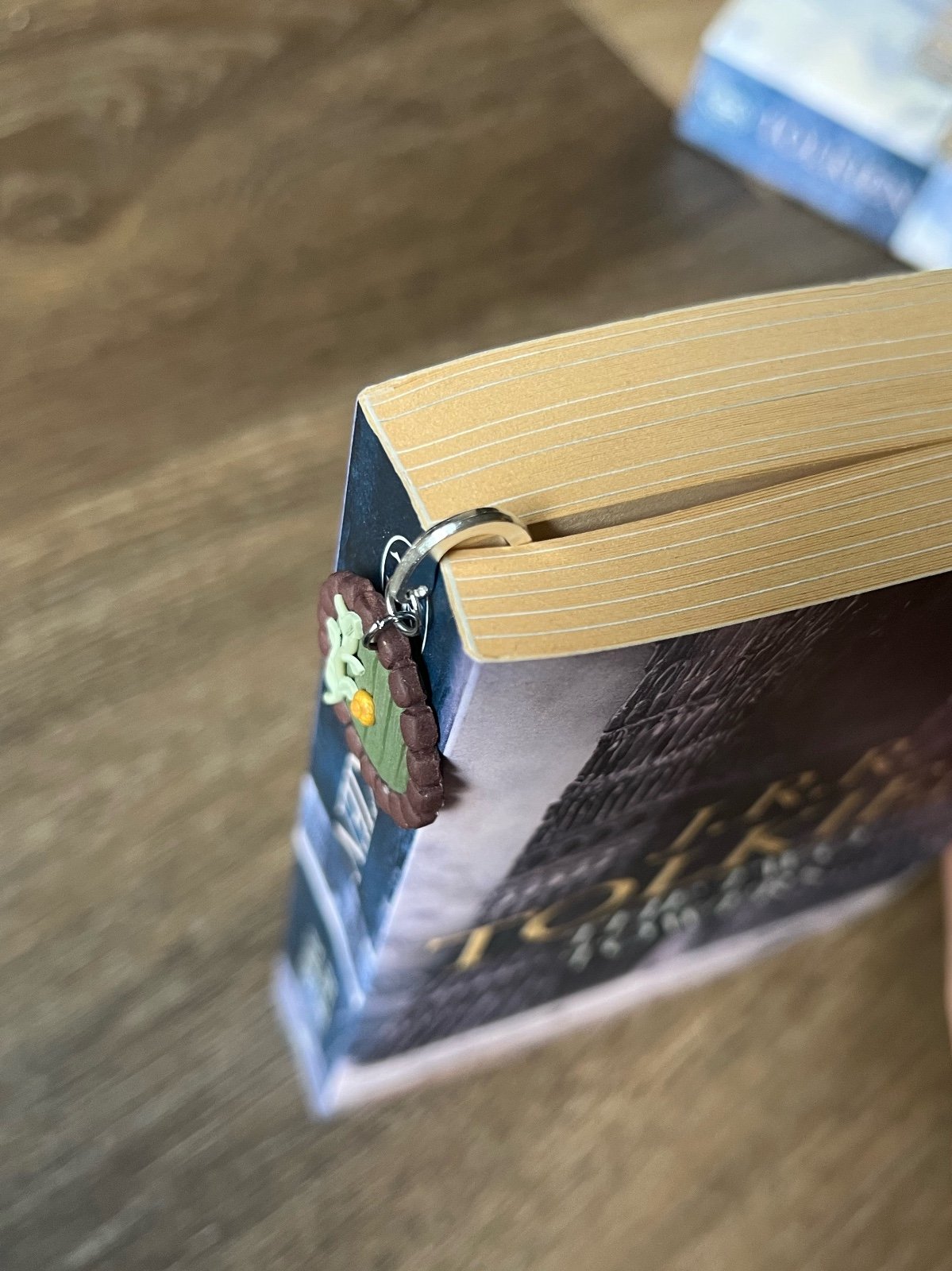 Fantasie deurtje boekenlegger / boek decoratie