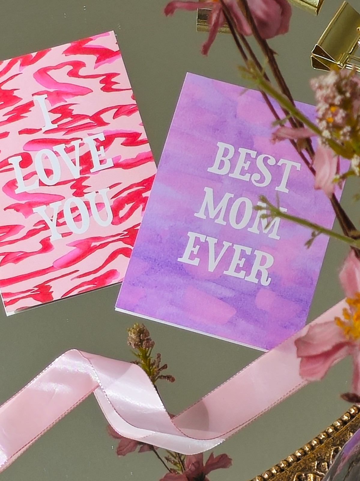 Best Mom Ever | Handgemaakte Moederdagkaart – Anna-Mae Studio