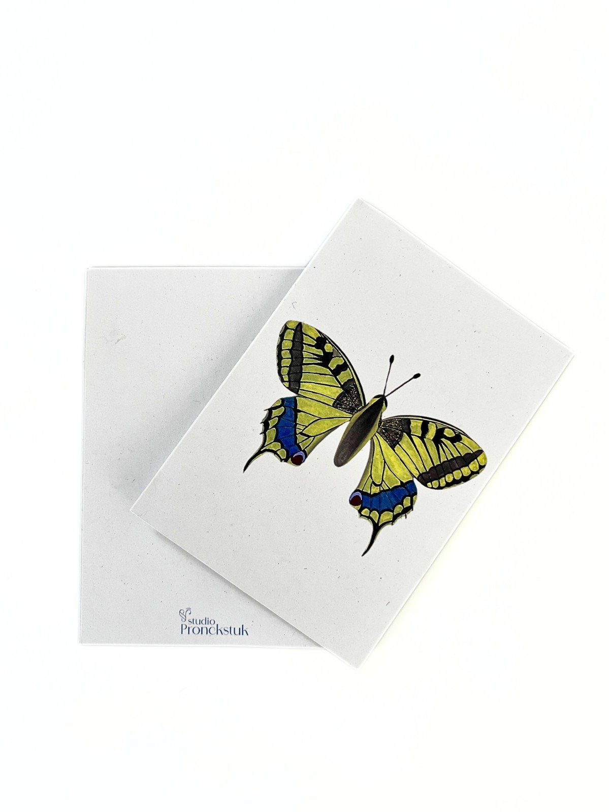 Wenskaart 'Koninginnepage'