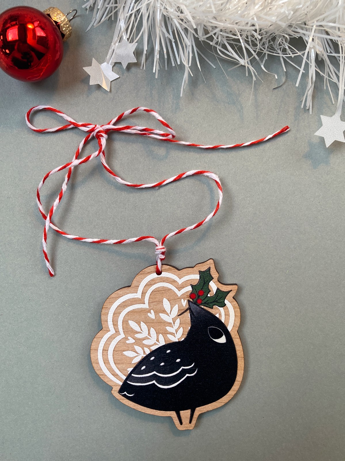 Kersthanger Hout Kraai - 108109 Kersthanger Hout Kraai