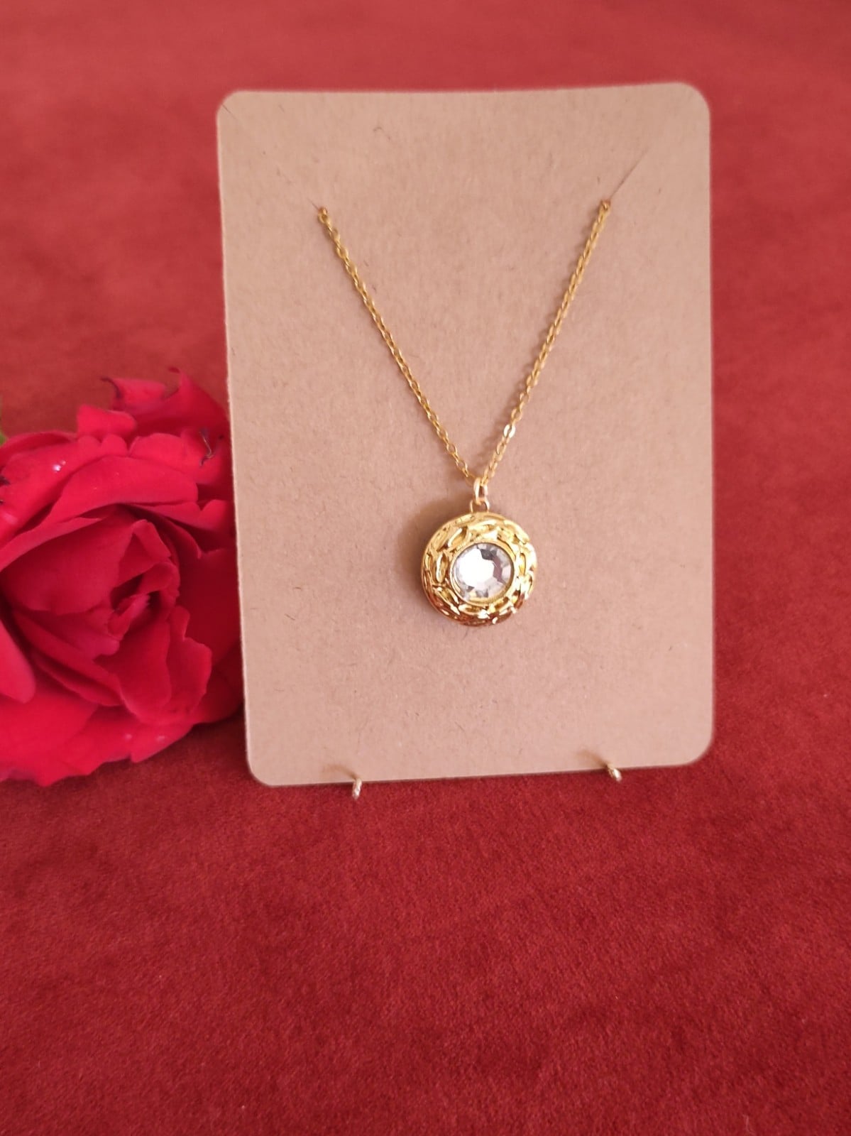 Vintage glknoop kettinkje | Mid Century Glamour | 1960s - 108469 Vintage knoop kettinkje | Mid Century Glamour | 1960s