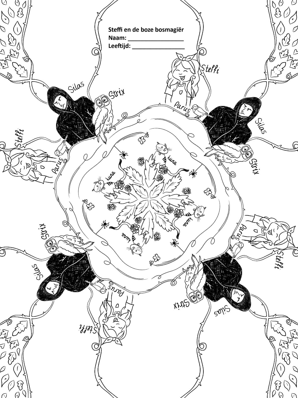 Kleurplaten Steffi kinderboeken (3x) - 116885 Kleurplaten Steffi kinderboeken (3x)