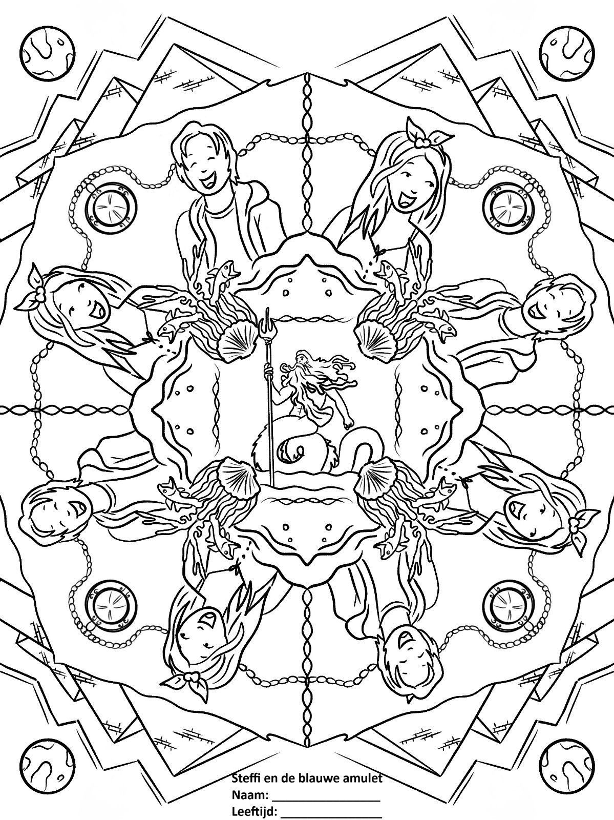 Steffi en de blauwe amulet