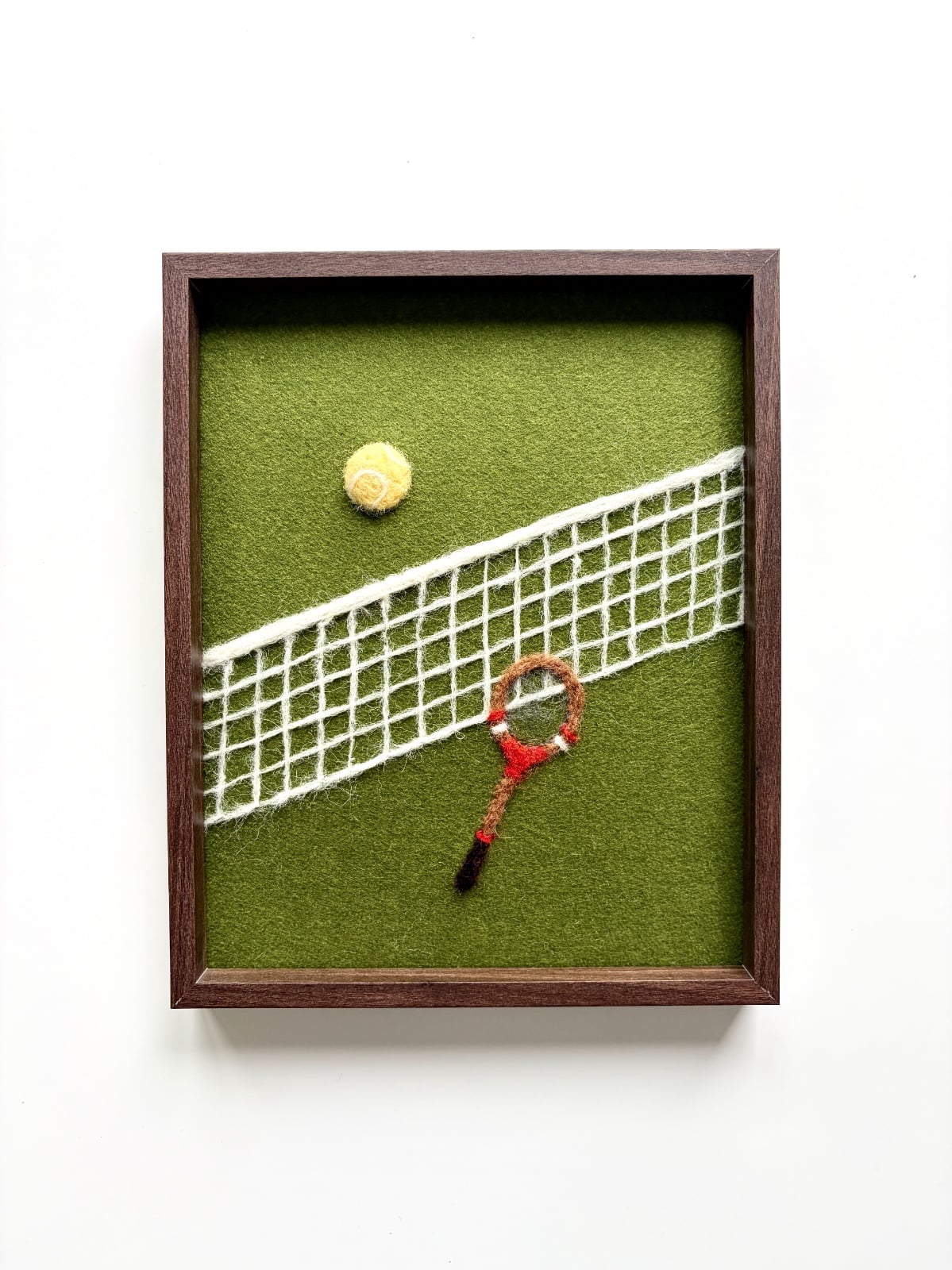 Tennis fun - wandkunst in wol