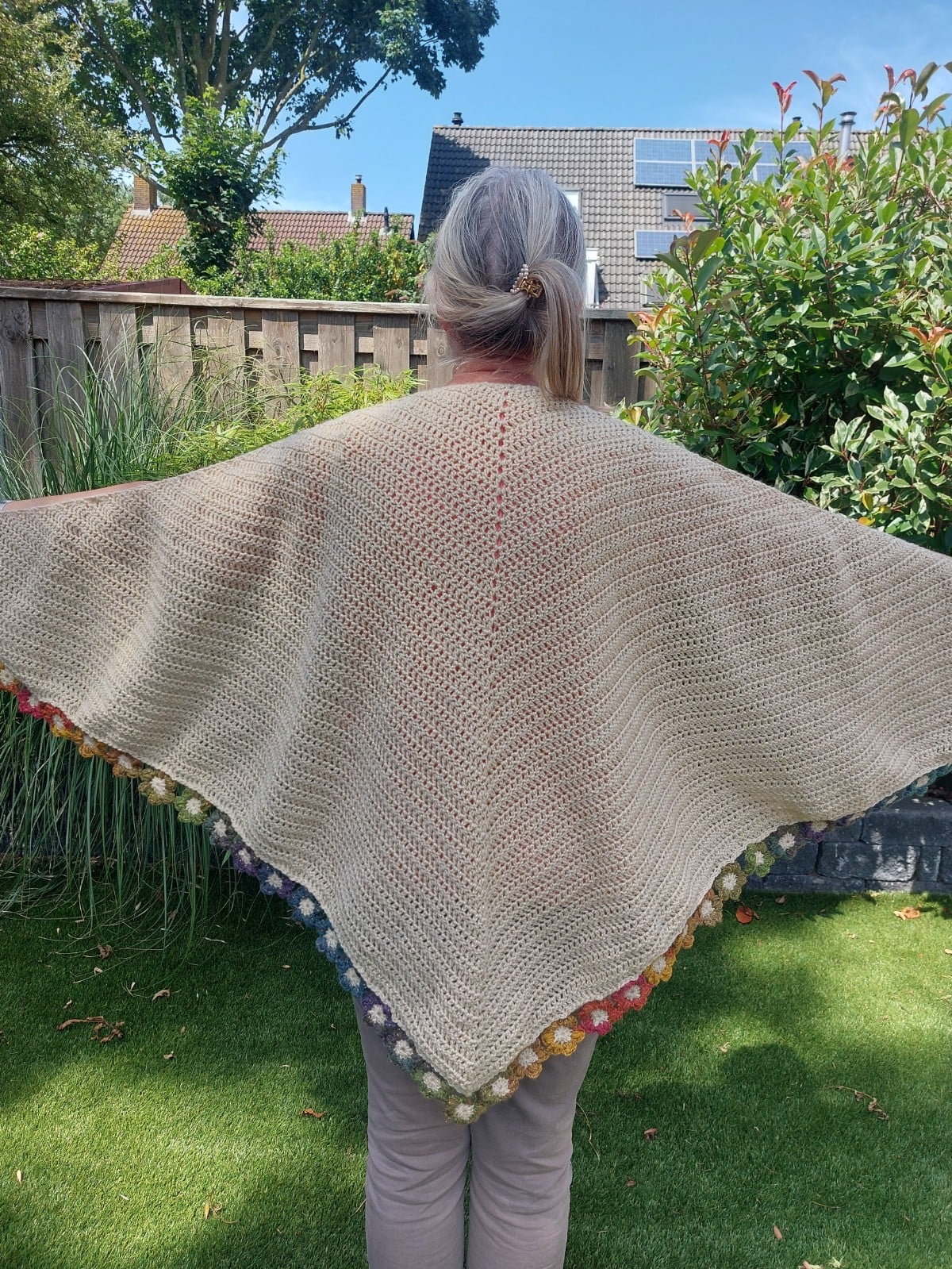 Shawl Flower Festival - 88658 Omslagdoek 'Flower Festival'