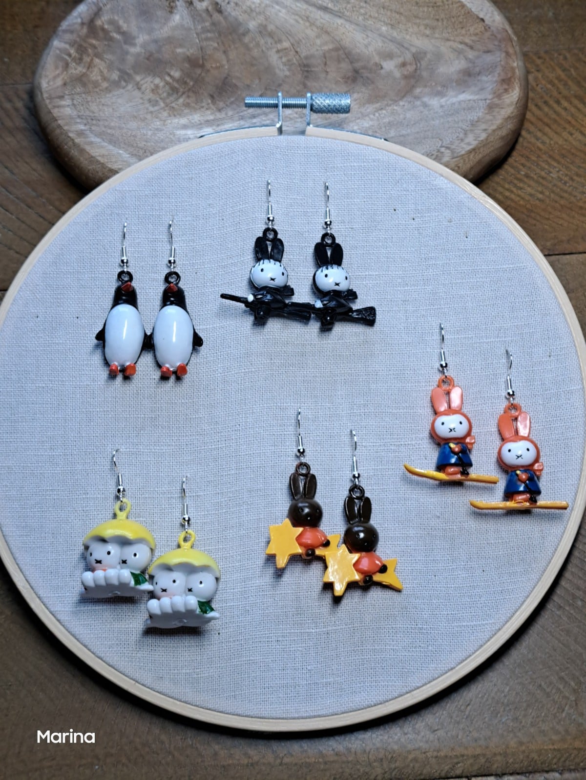 Vrolijke Nijntje oorbellen