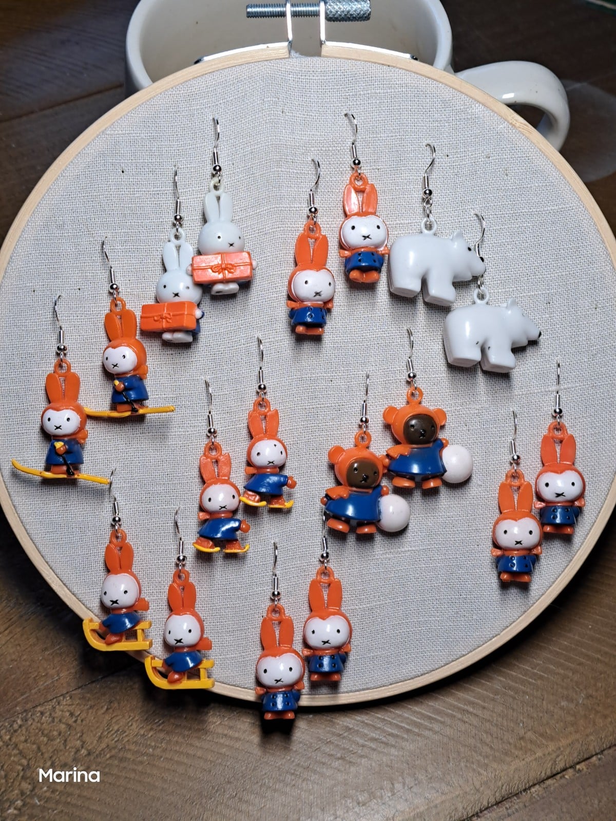 Vrolijke Nijntje oorbellen