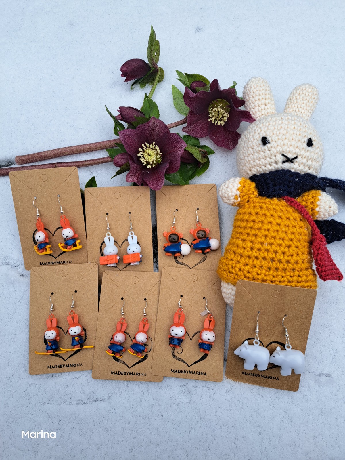 Vrolijke Nijntje oorbellen