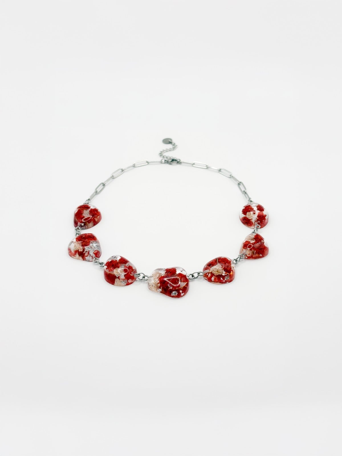 Ketting met Stenen Gevuld met Echt Gipskruid uit Den Haag (Mon Chéri)