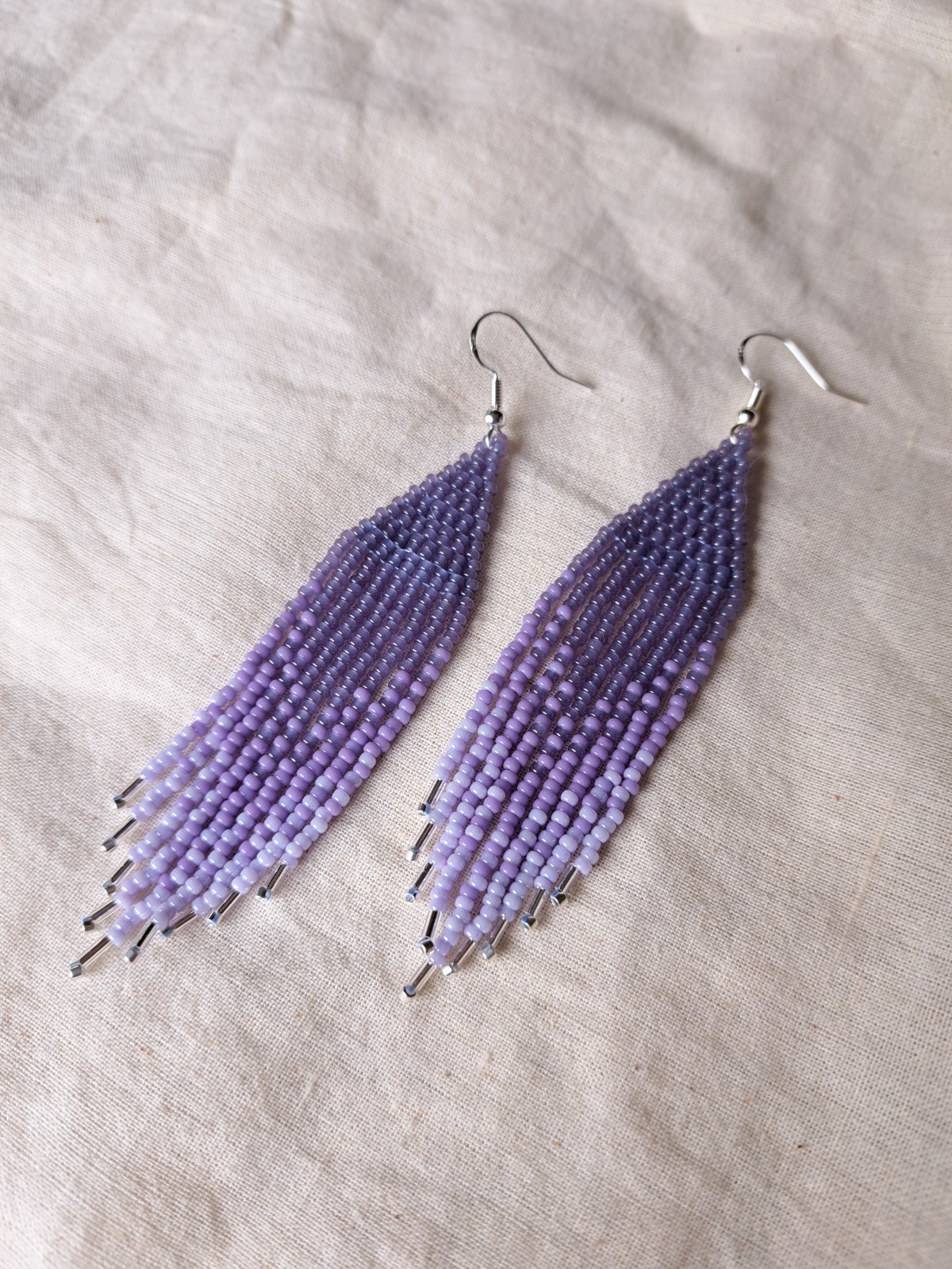 Fringe oorbellen Lavender Haze - 132738 Fringe oorbellen Lavender Haze