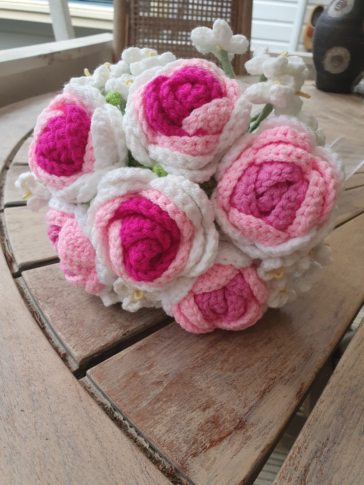 handgehaakte roze bruidsboeket - 49896.jpeg handgehaakte roze bruidsboeket