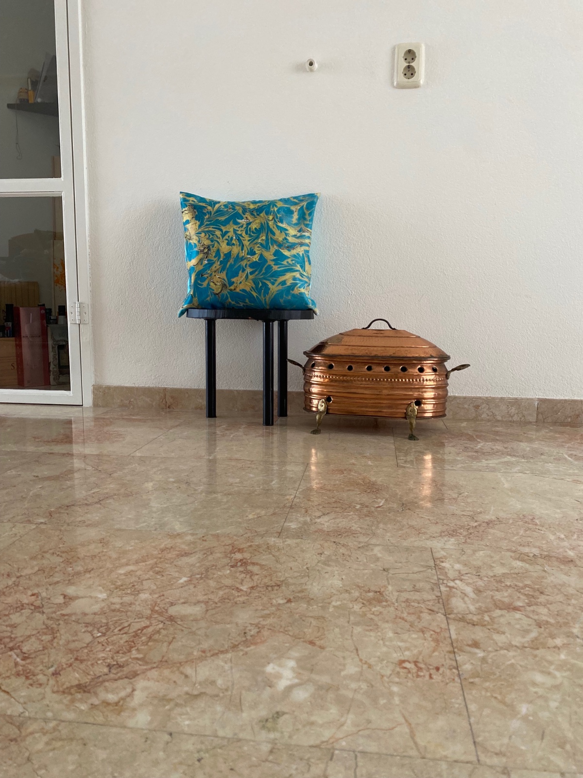 Sier kussenhoes multi-color