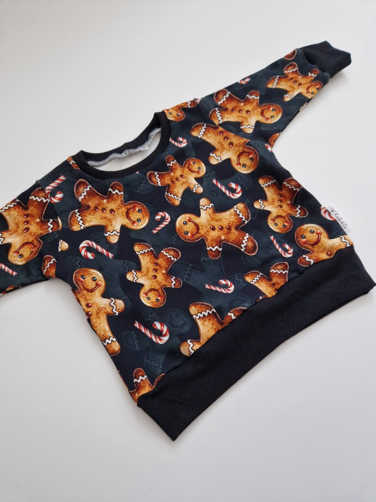 Trui- sweatshirt- kerst -gingerbread