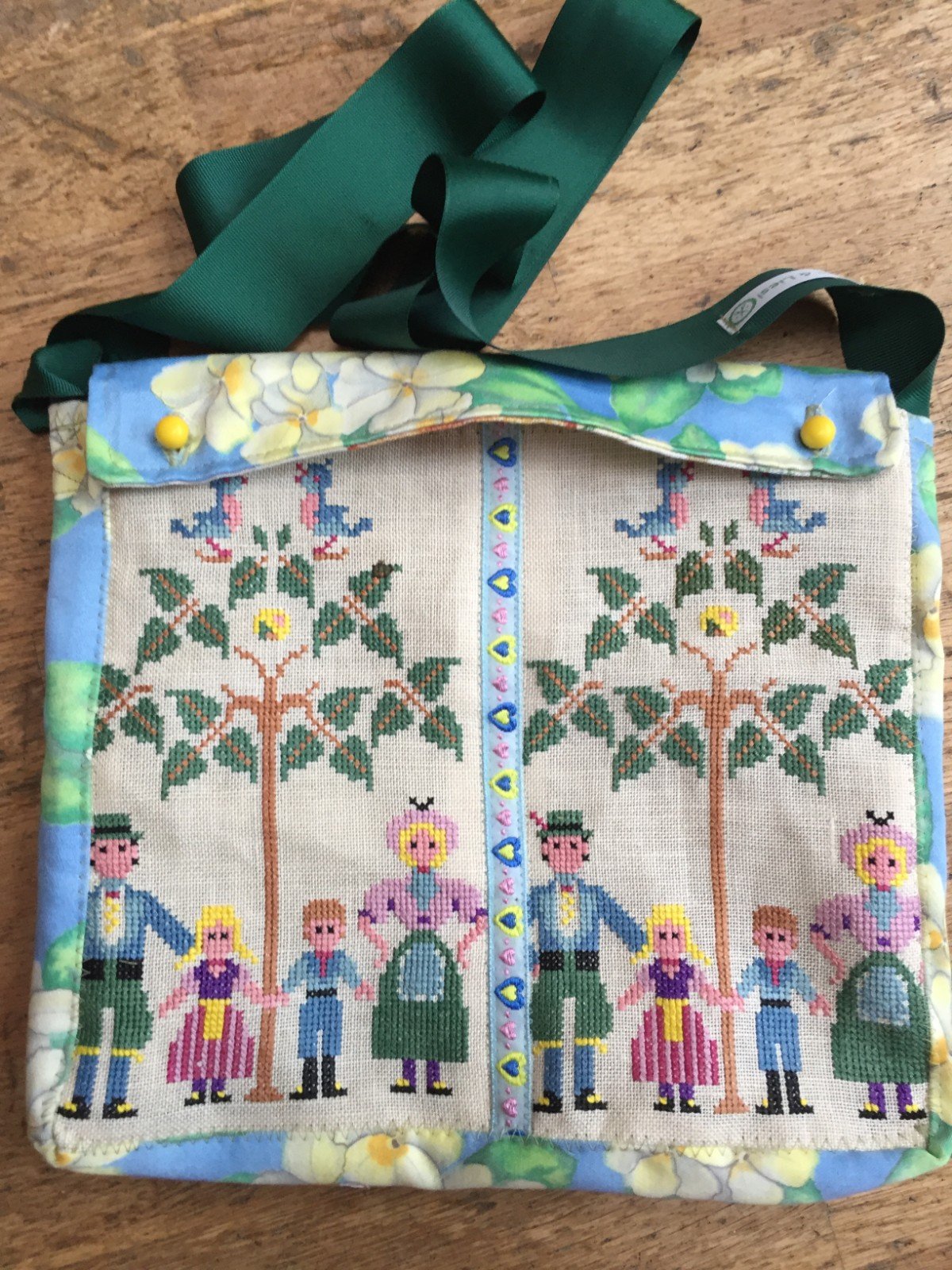 Tas van vintage borduurwerk en  vintage stoffen - 55417.jpeg Tas van vintage borduurwerk en  vintage stoffen