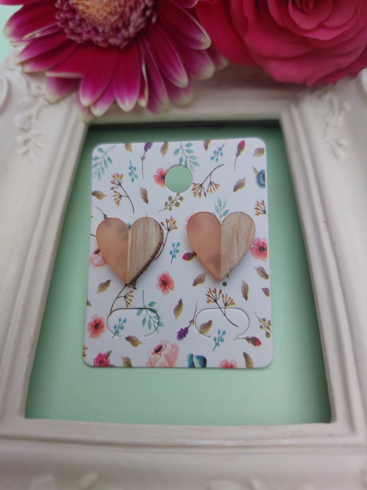 Love Studs Peach - 58974.jpeg Love studs - perzik