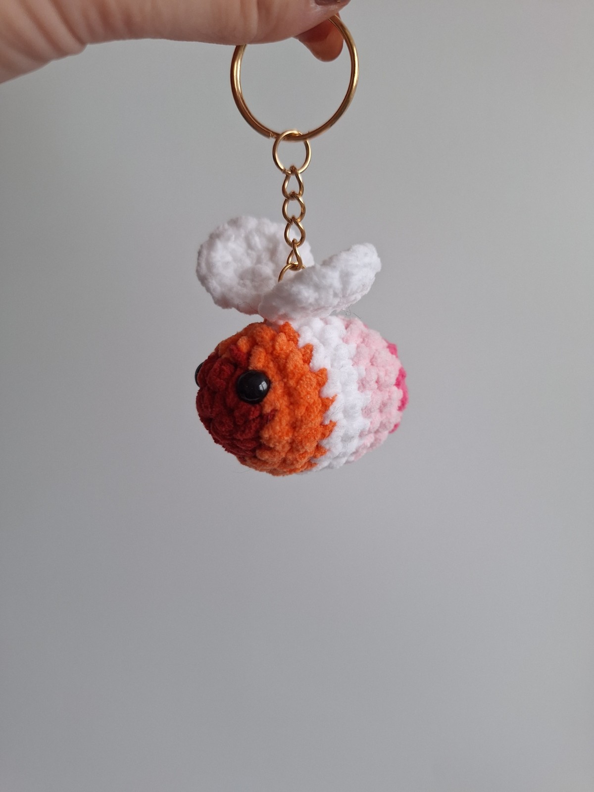 Gehaakte sleutelhanger 'Lesbische bij'