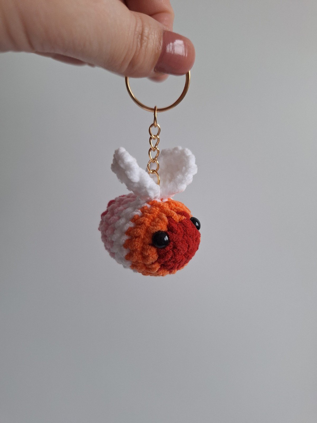 Gehaakte sleutelhanger 'Lesbische bij'