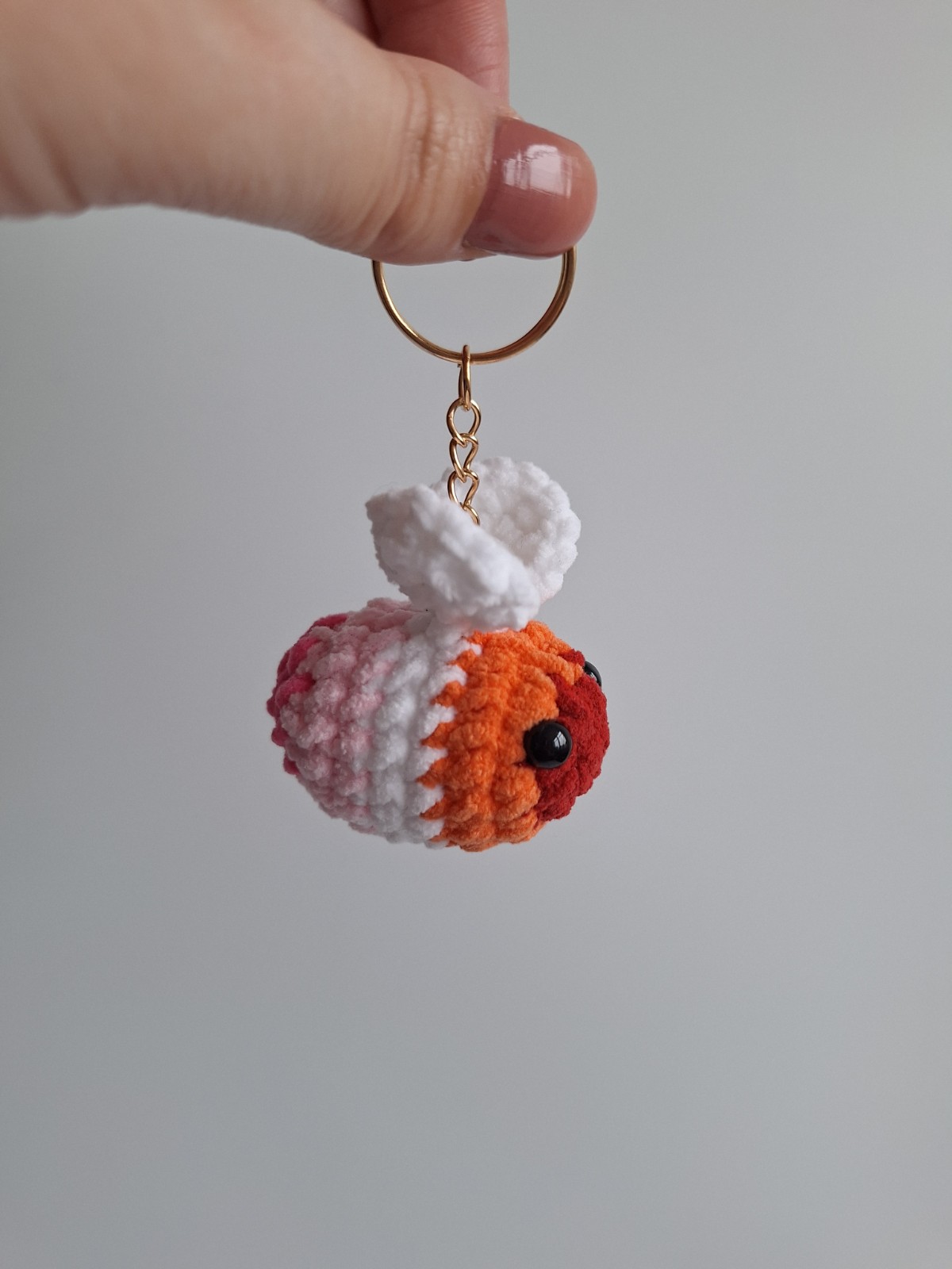 Gehaakte sleutelhanger 'Lesbische bij'