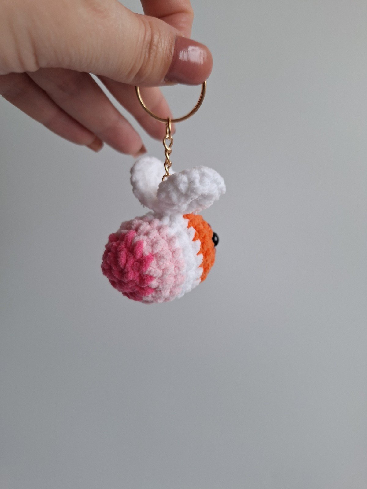 Gehaakte sleutelhanger 'Lesbische bij'