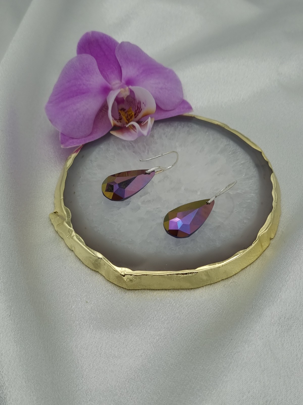 Luxe handgemaakte kristallen oorbellen met 925 zilveren oorhaken - 67162.jpeg Luxe handgemaakte kristallen oorbellen met 925 zilveren oorhaken