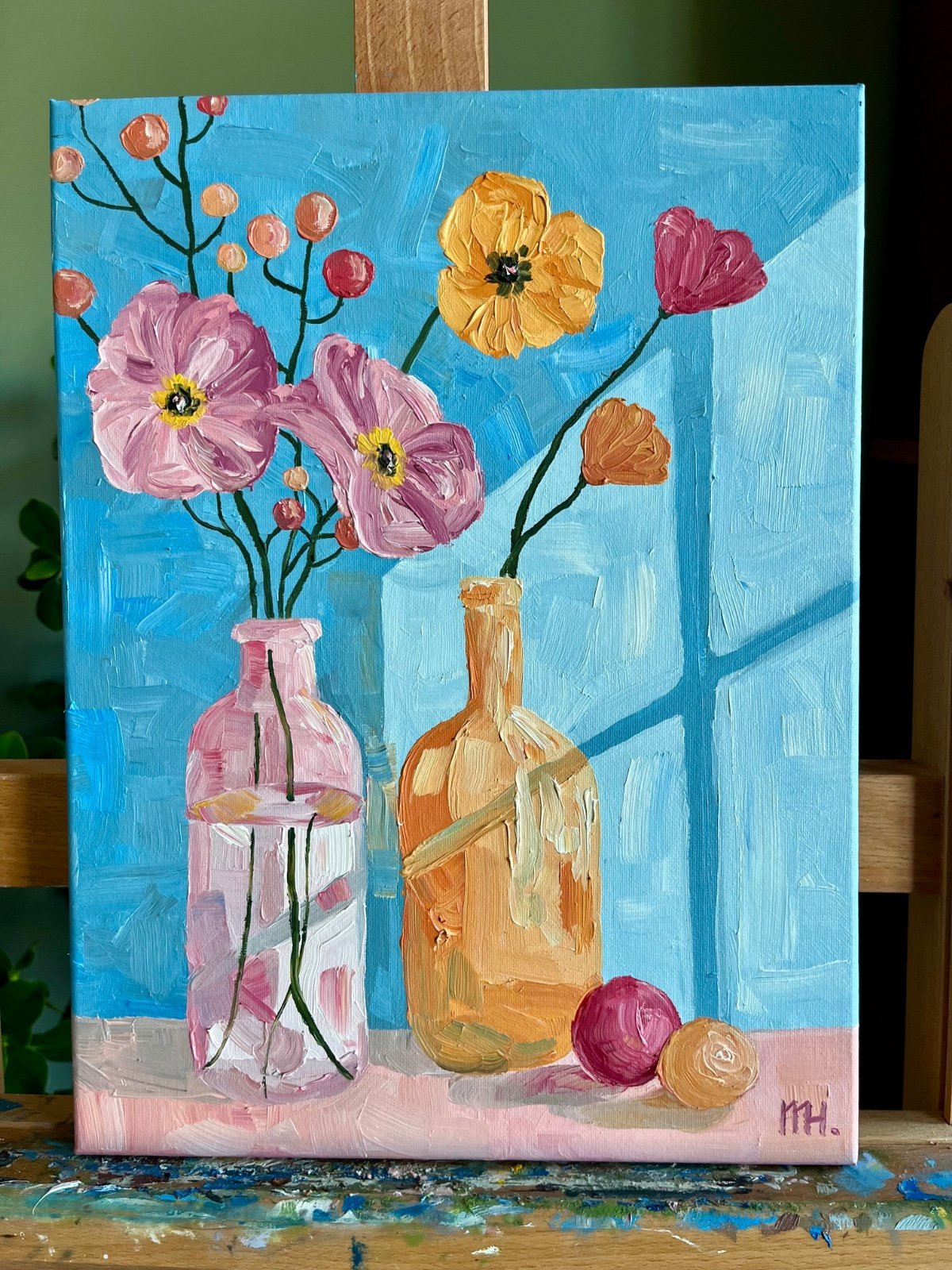 Schilderij “Here comes the sun” - origineel kunstwerk van olieverf - 67302.jpeg Schilderij “Here comes the sun” - origineel kunstwerk van olieverf