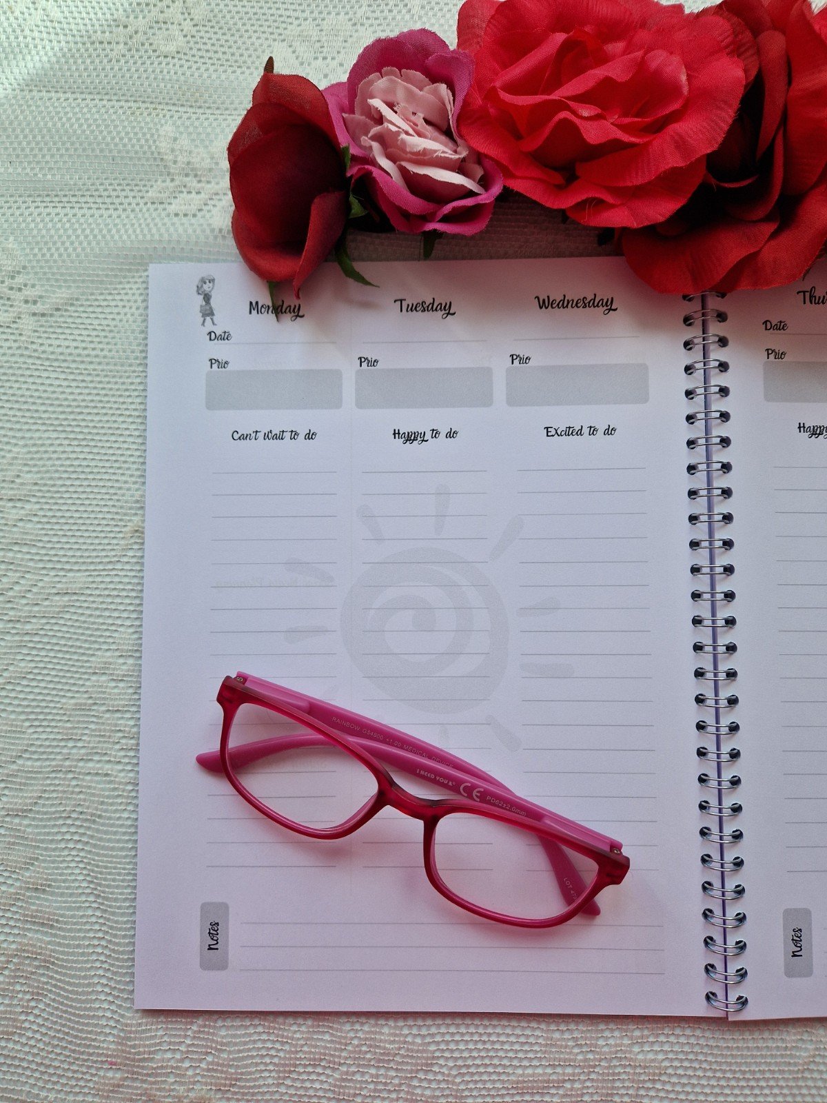 Datumloze Agenda/ Planner 19*25 cm ringband; Plans to make, spring erop, de wereld wacht - 71786.jpeg Datumloze Agenda/ Planner 19*25 cm ringband; Plans to make, spring erop, de wereld wacht