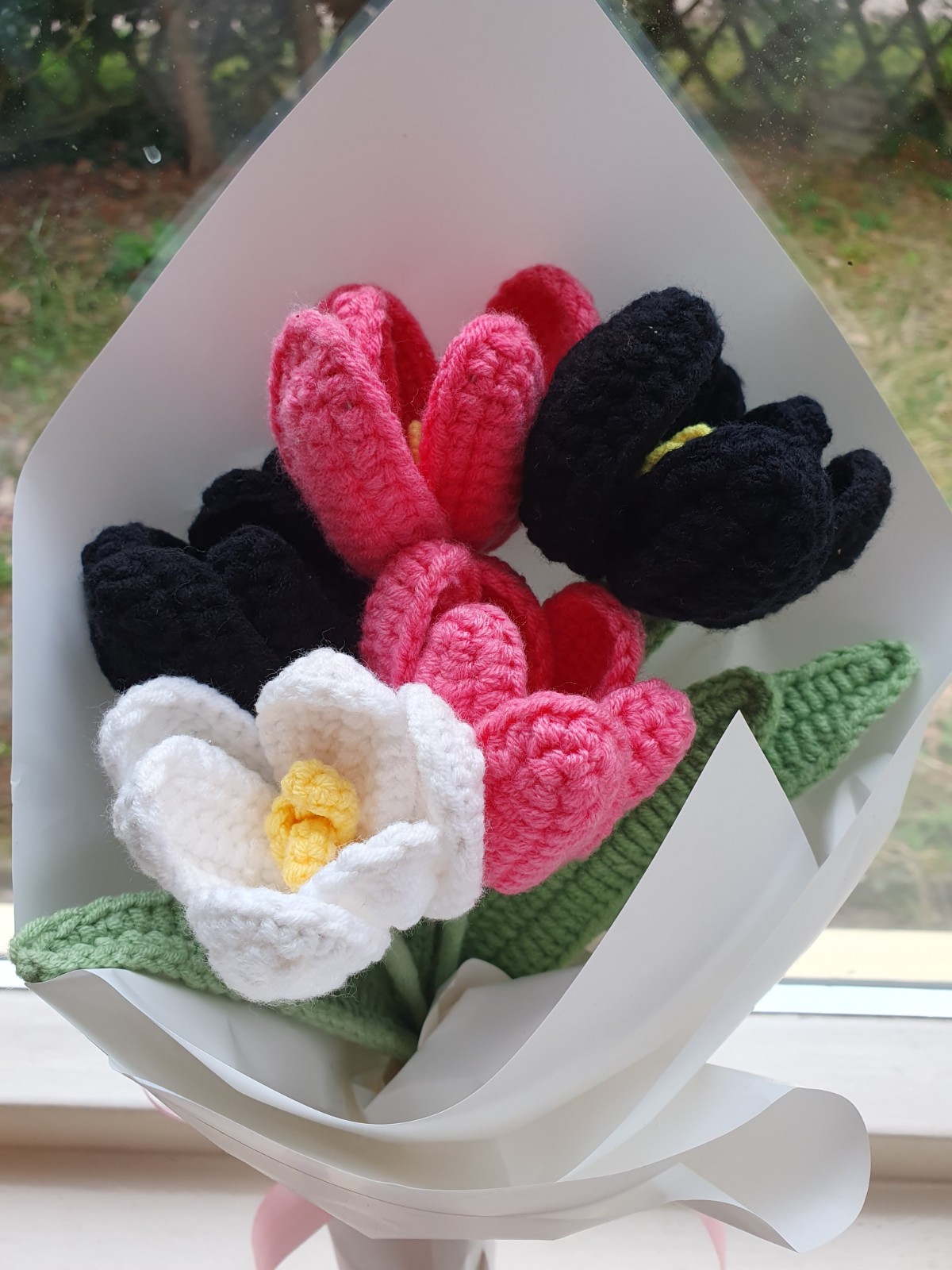 gehaakte tulpen boeket. - 70619.jpeg gehaakte tulpen boeket.