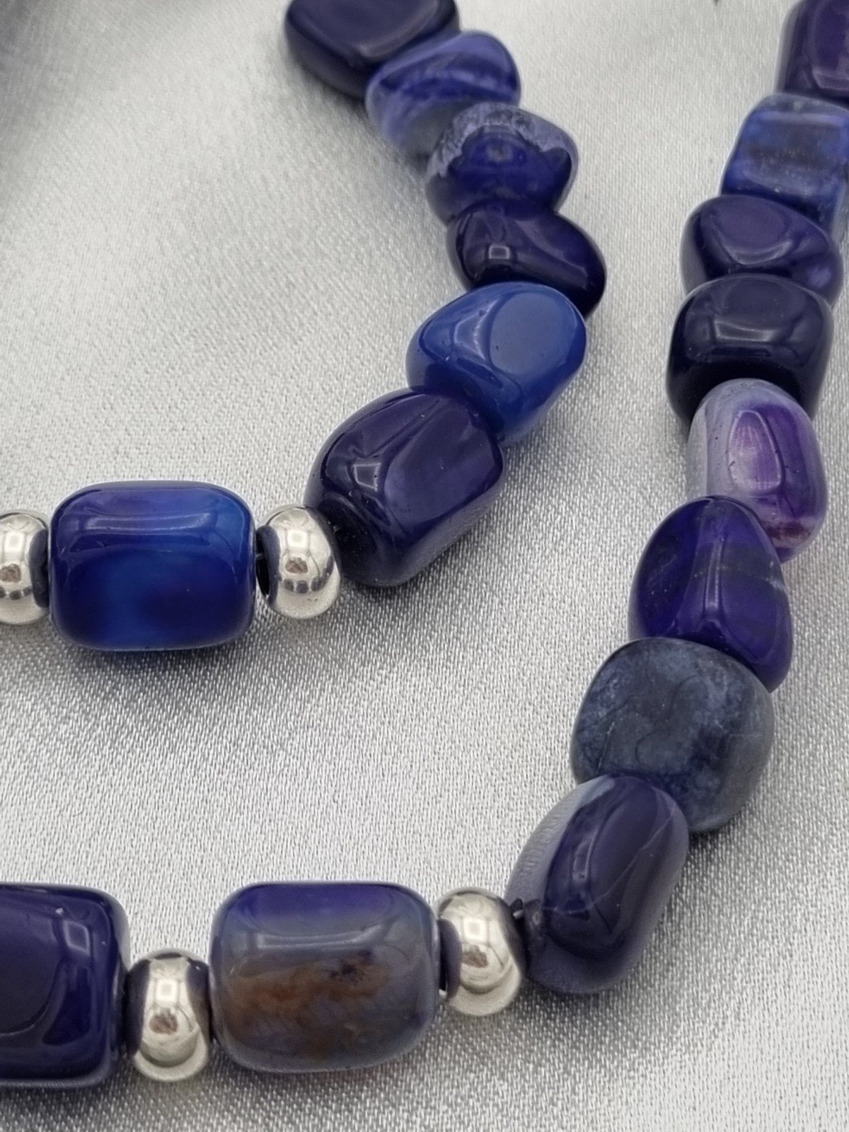 Handgemaakte sieraden set natuursteen - blauw - 75297.jpeg Handgemaakte sieraden set natuursteen - blauw