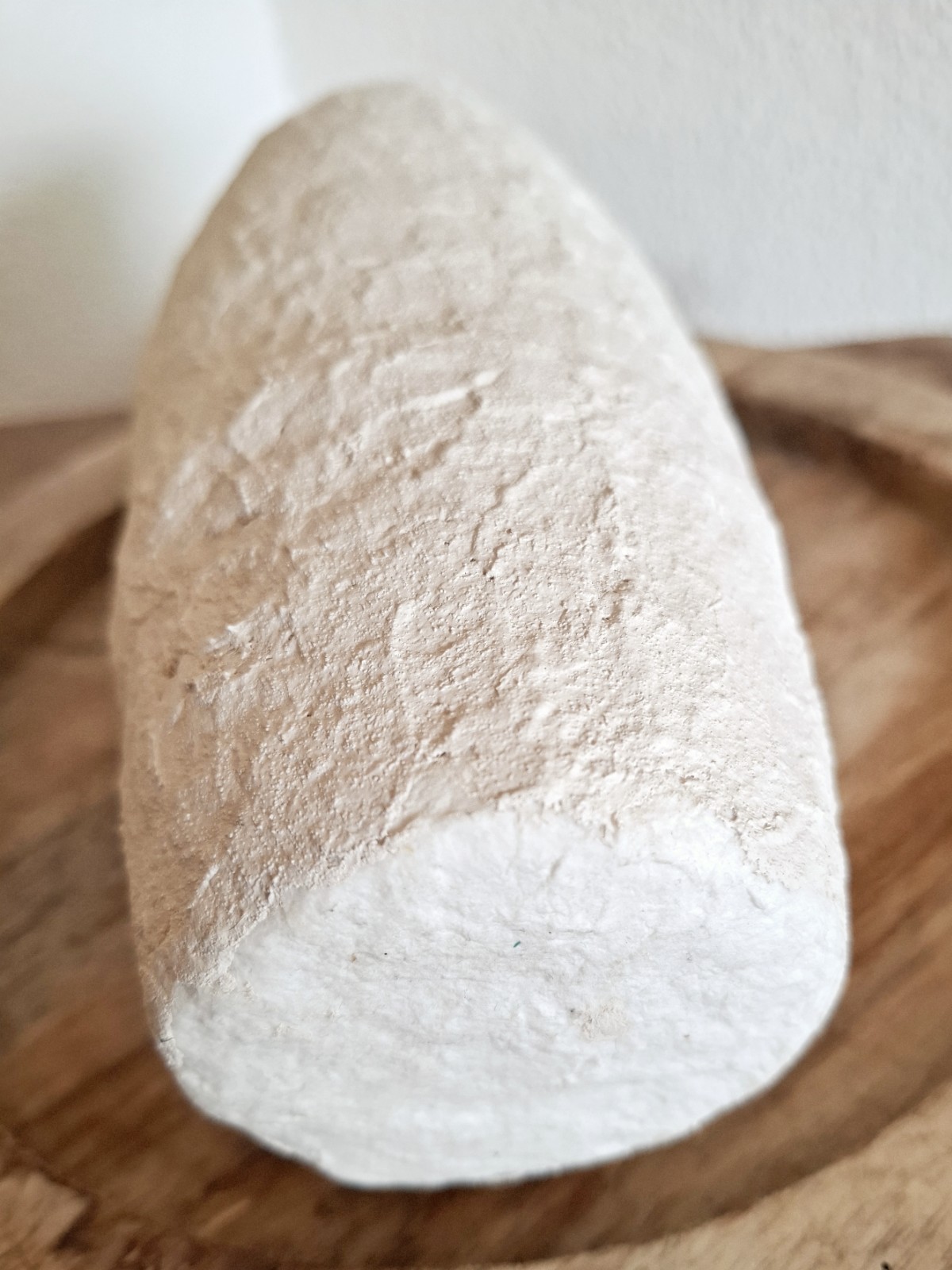 Witte, lichtgewicht, onbreekbare papieren vaas