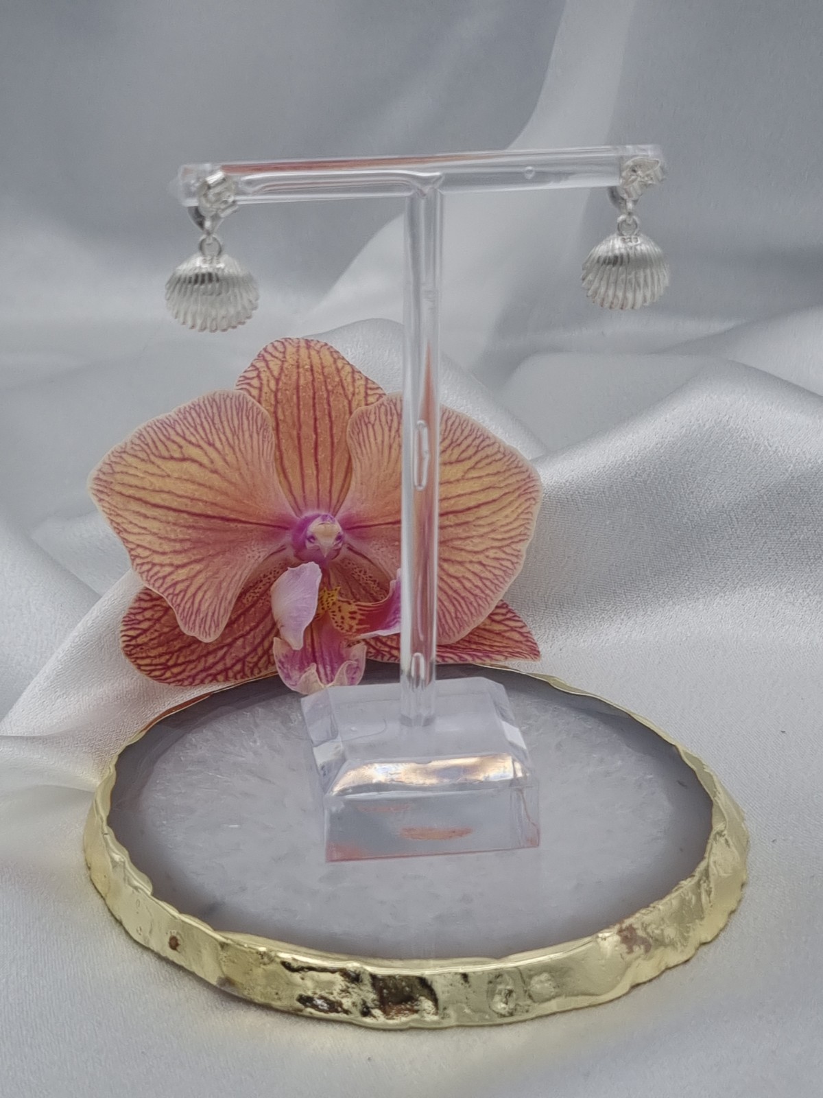 Luxe 925 zilveren oorbellen met kristalparel - lichtblauw/lila - 75143.jpeg Luxe 925 zilveren oorbellen met kristalparel - lichtblauw/lila