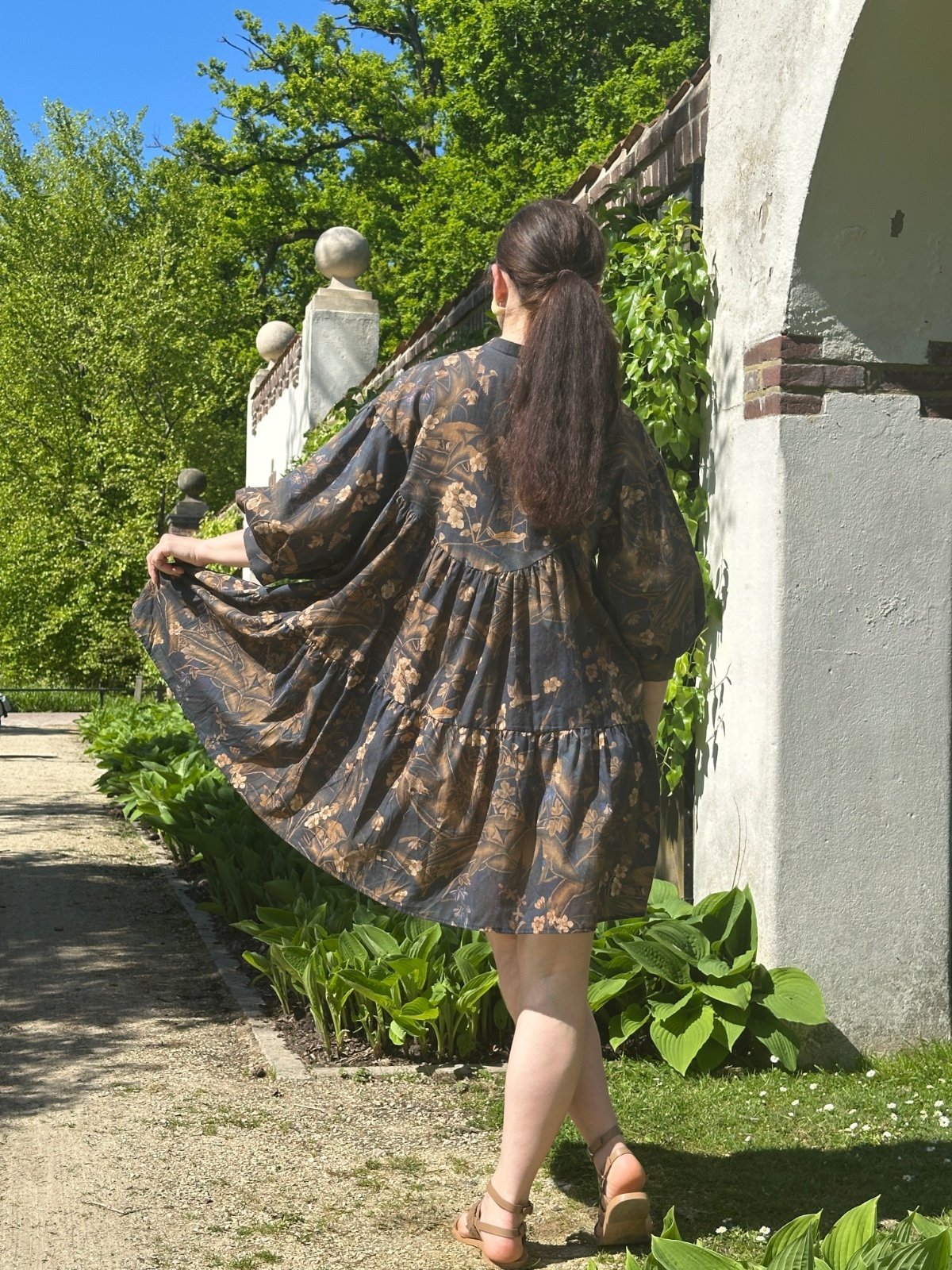 Damesjurk, handgemaakt, 100% katoen van Dries van Noten