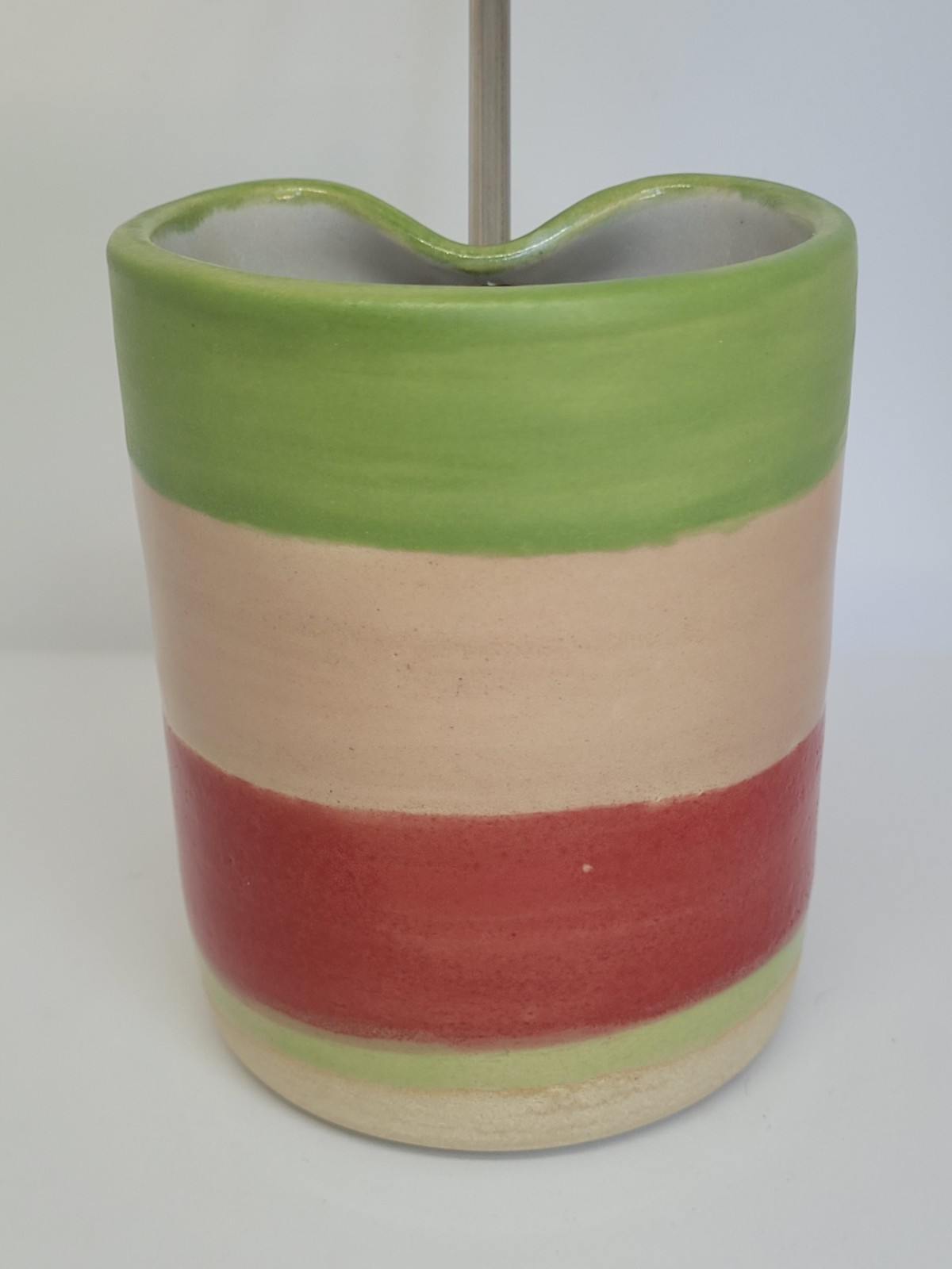 Rietjesbeker rood, roze, groen. - 76461.jpeg Rietjesbeker rood, roze, groen.