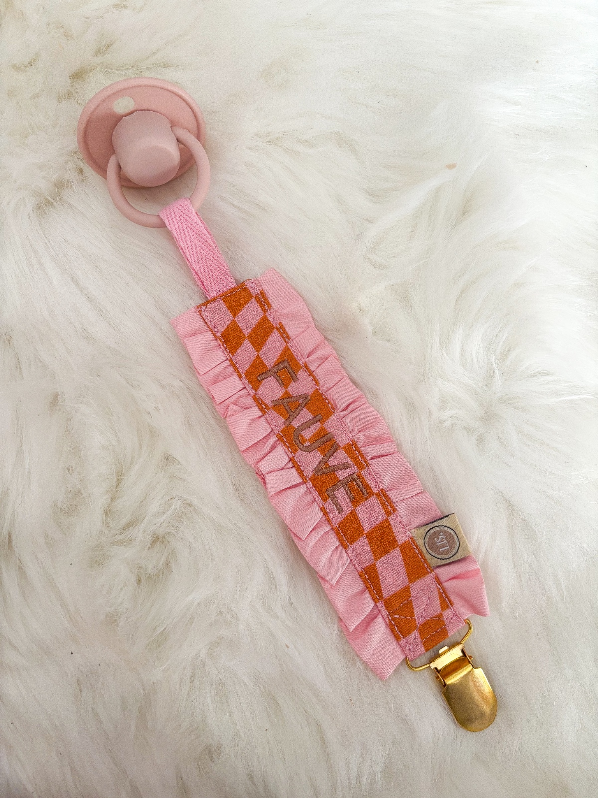 Speenkoord ruffle naam