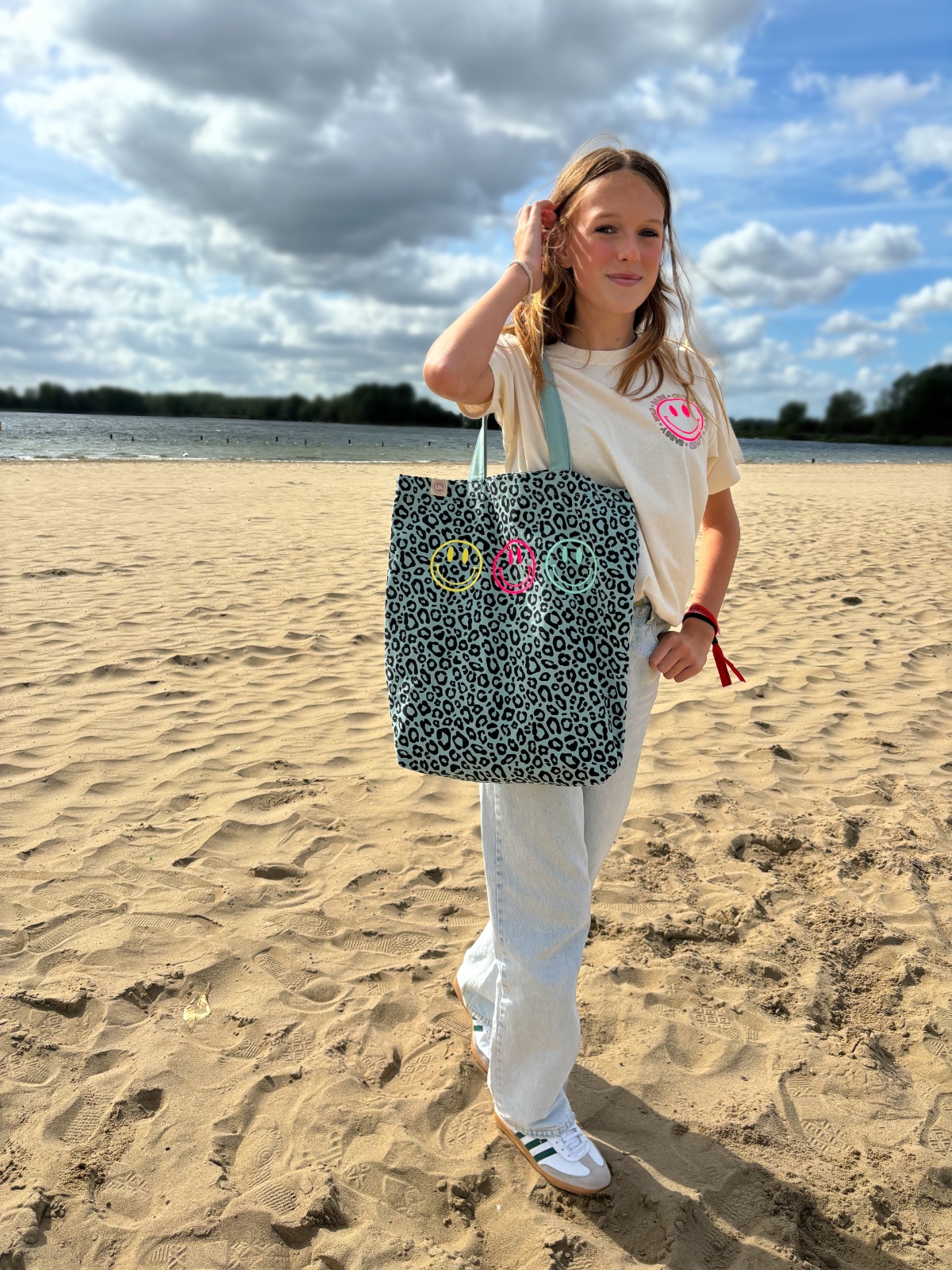 T-shirt Smiley - Woman - 77489 T-shirt Smiley - Woman