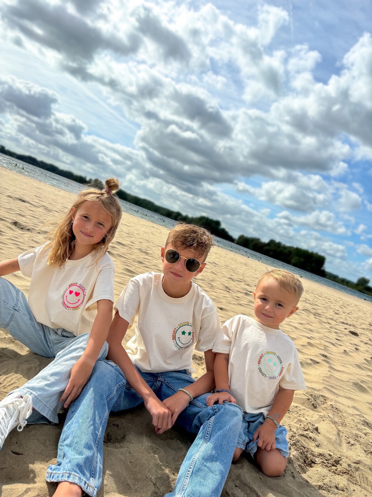 T-shirt Smiley - mint - 77469 T-shirt Smiley - mint