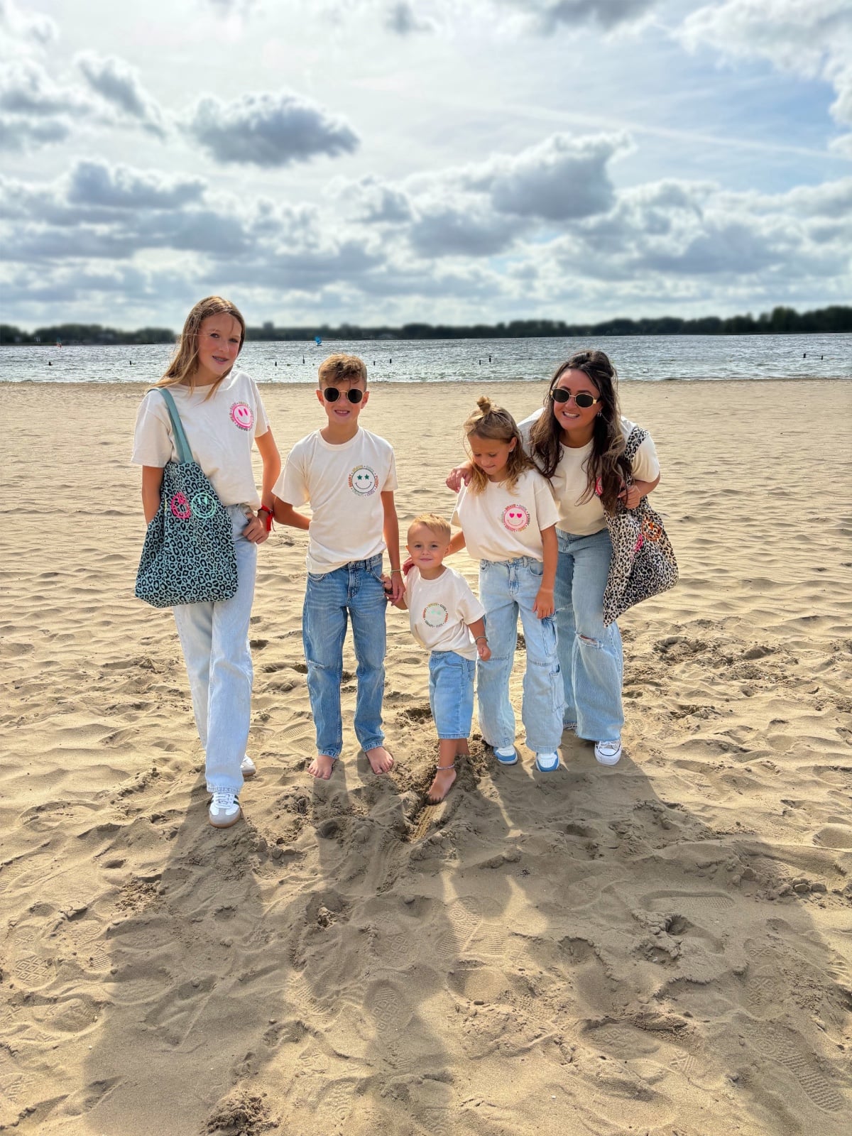 T-shirt Smiley - neon pink - 77480 T-shirt Smiley - neon pink