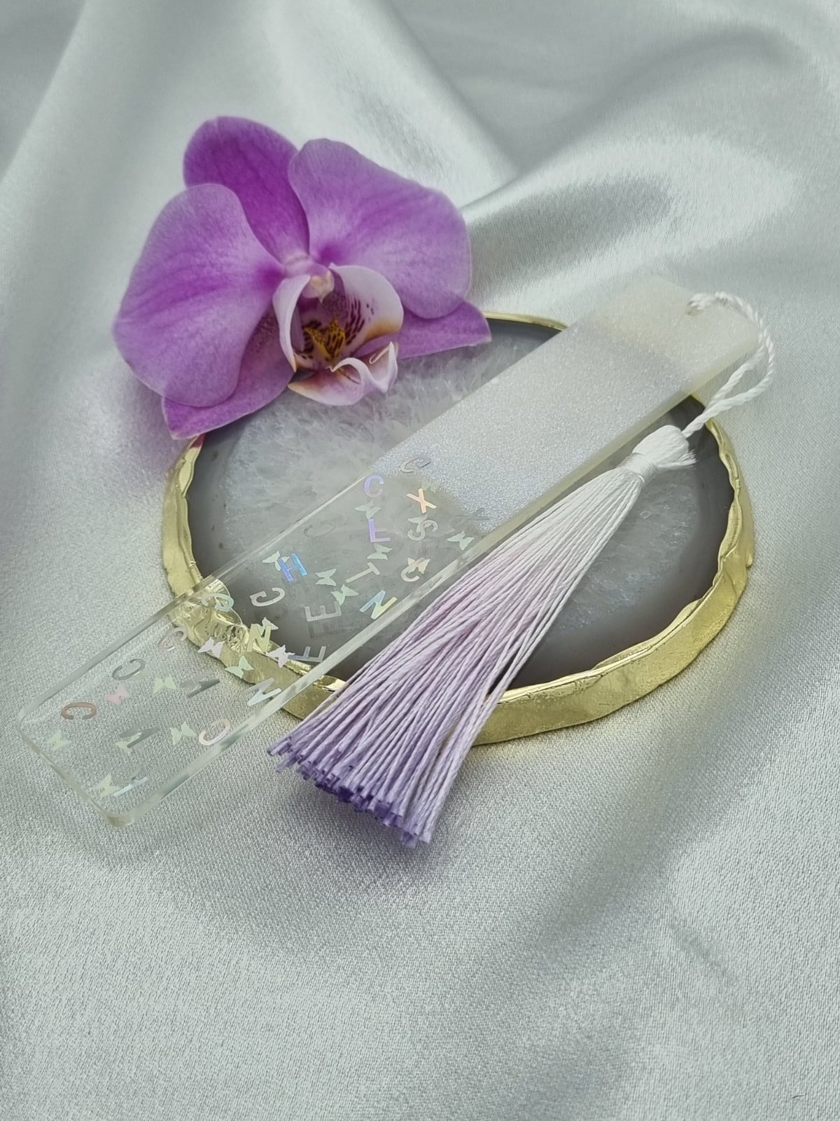 Boekenlegger ´letters´ lila - 81700 Boekenlegger ´letters´ lila