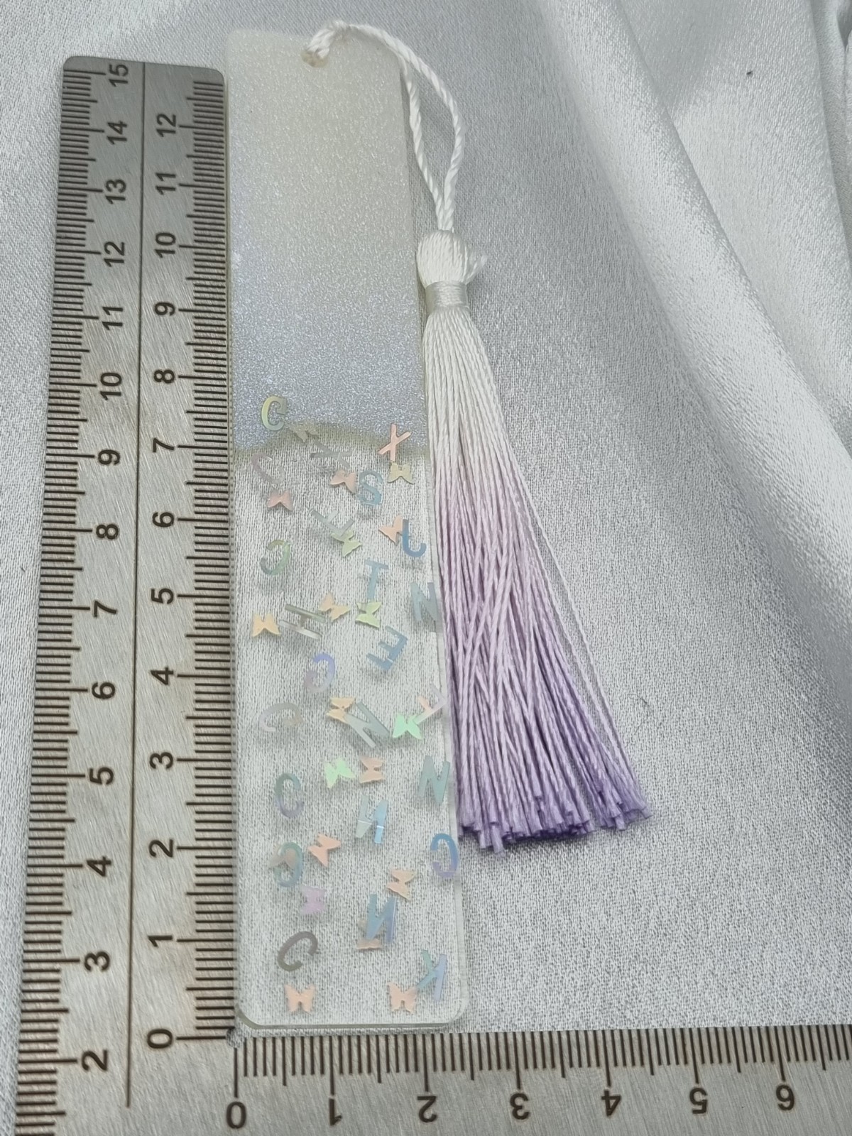 Boekenlegger ´letters´ lila - 81701 Boekenlegger ´letters´ lila