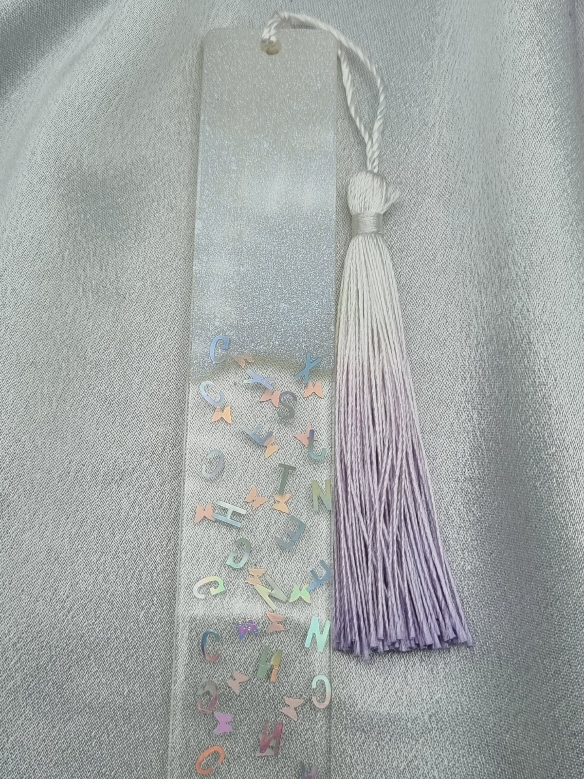 Boekenlegger ´letters´ lila - 81702 Boekenlegger ´letters´ lila