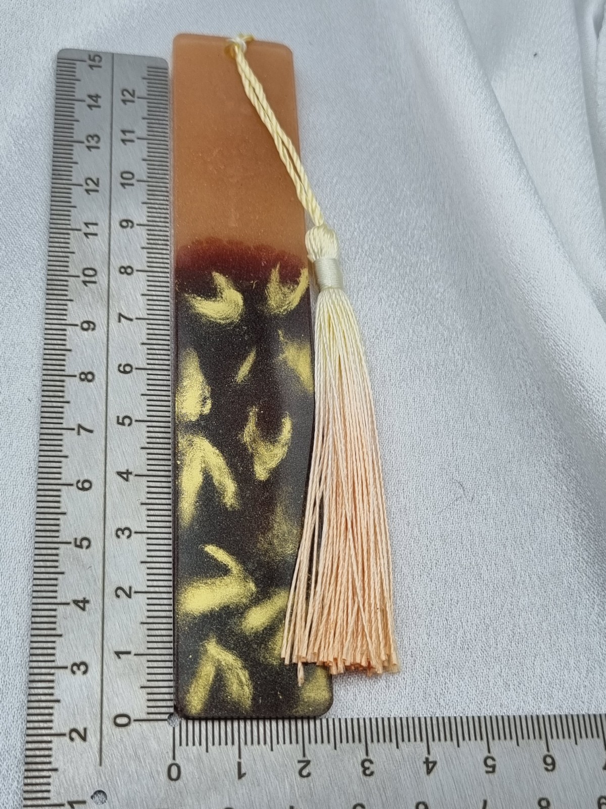 Boekenlegger ´spots´ zacht roze