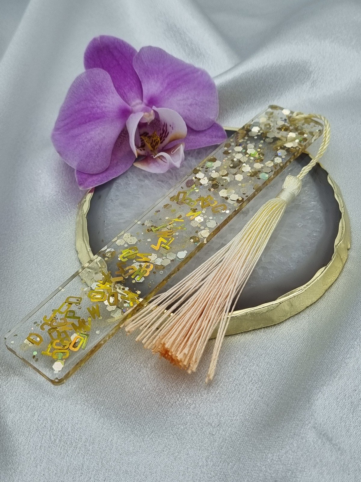 boekenlegger ´letters´ goud