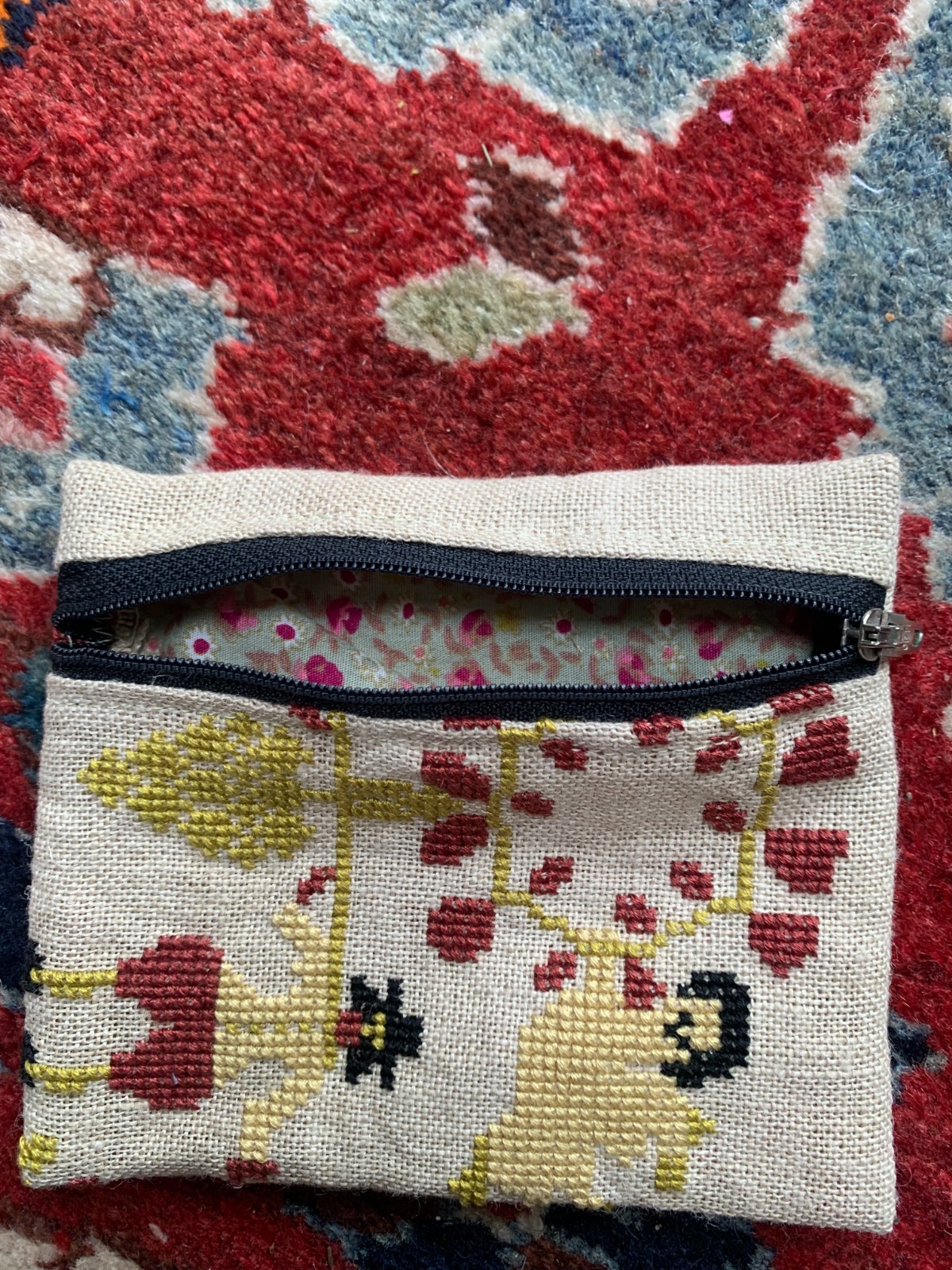 portemonnee van vintage borduurwerk 9 - 81351 portemonnee van vintage borduurwerk