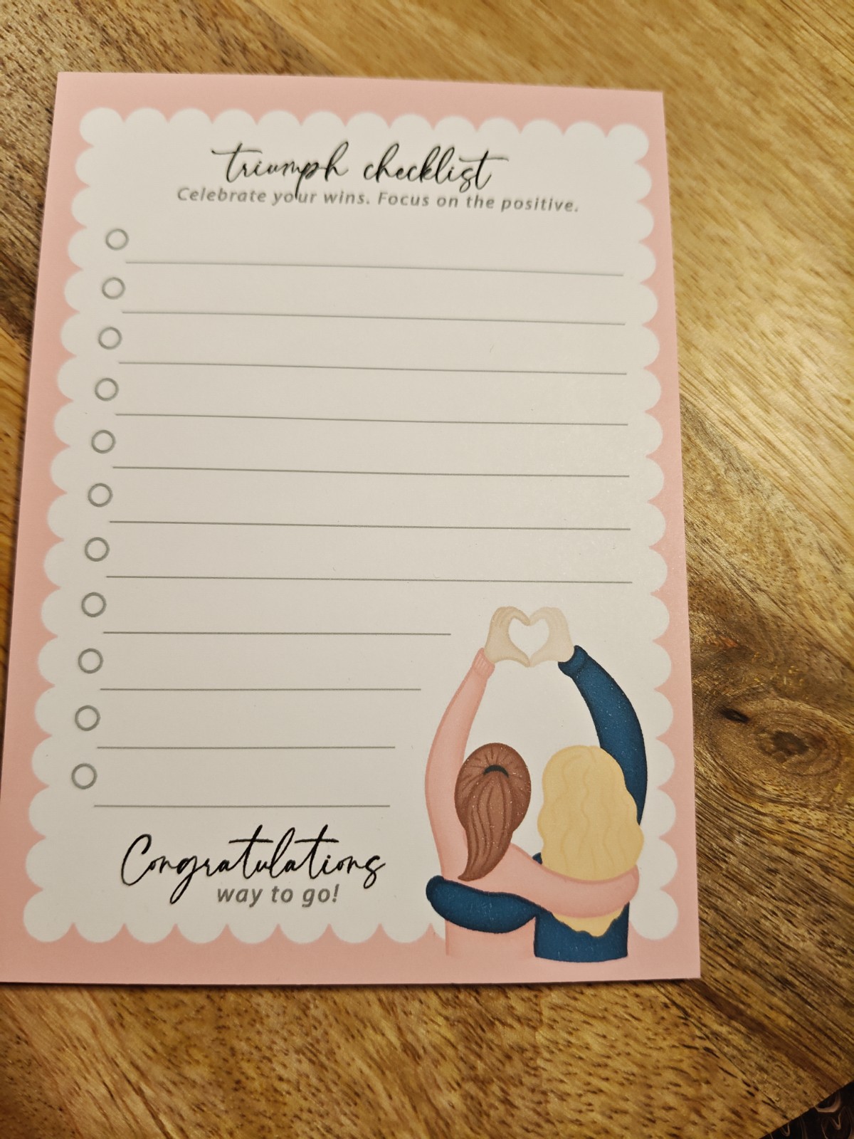 Notitieblok:  "Celebrate Your Wins" - A6 - Motiverend