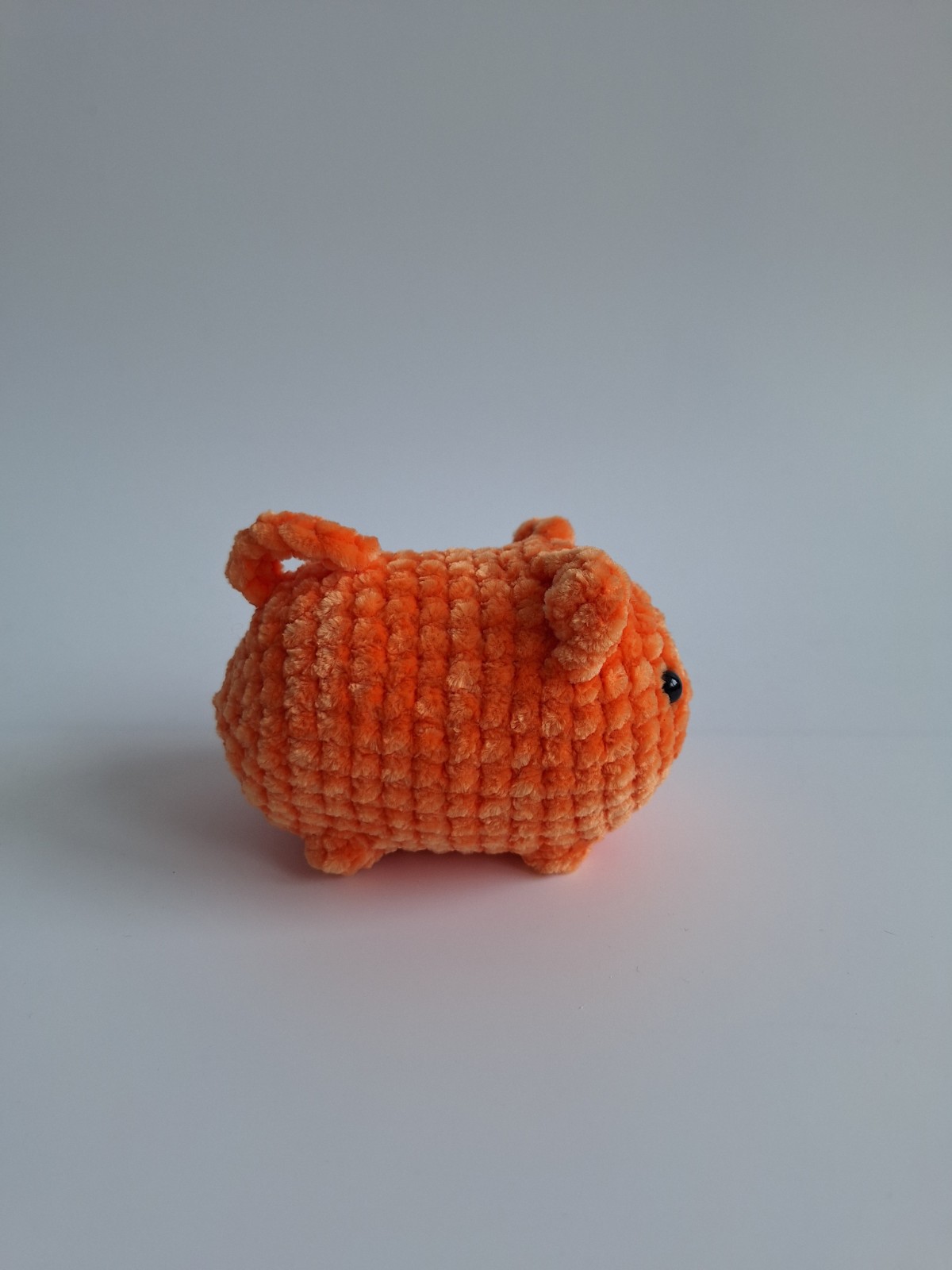 Gehaakte knuffel 'Oranje kat'