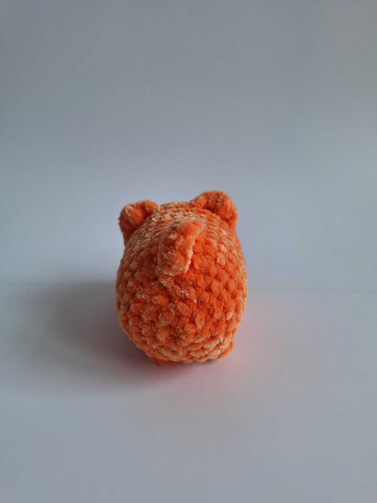 Gehaakte knuffel 'Oranje kat'