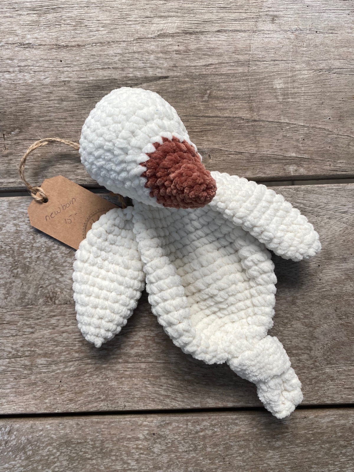 Knuffel newborn - Gansje