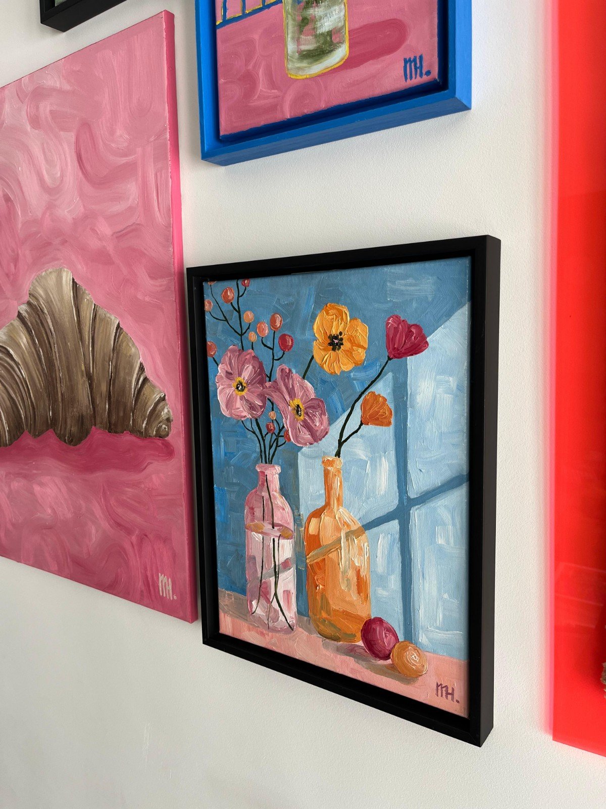 Schilderij “Here comes the sun” - origineel kunstwerk van olieverf - 88421 Schilderij “Here comes the sun” - origineel kunstwerk van olieverf